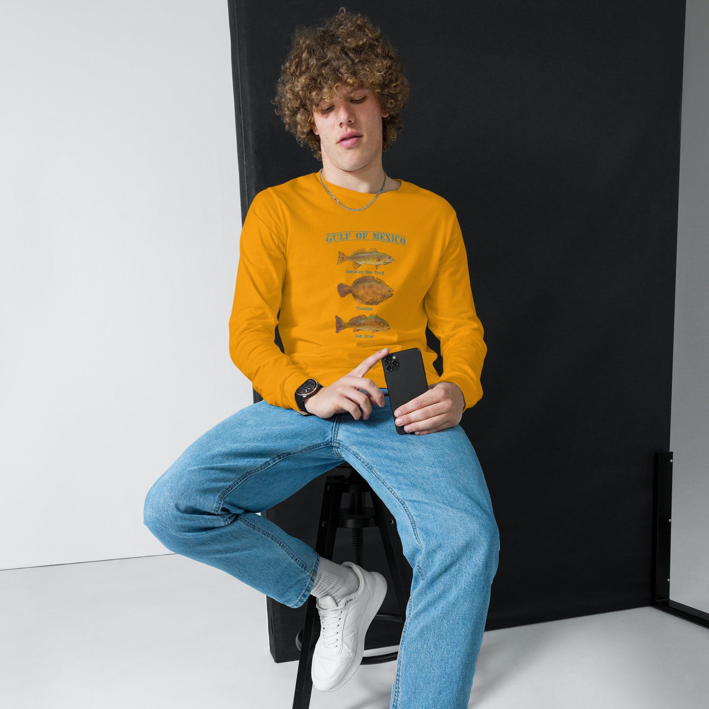 Gulf of Mexico - Game Fish - Unisex Long Sleeve Tee