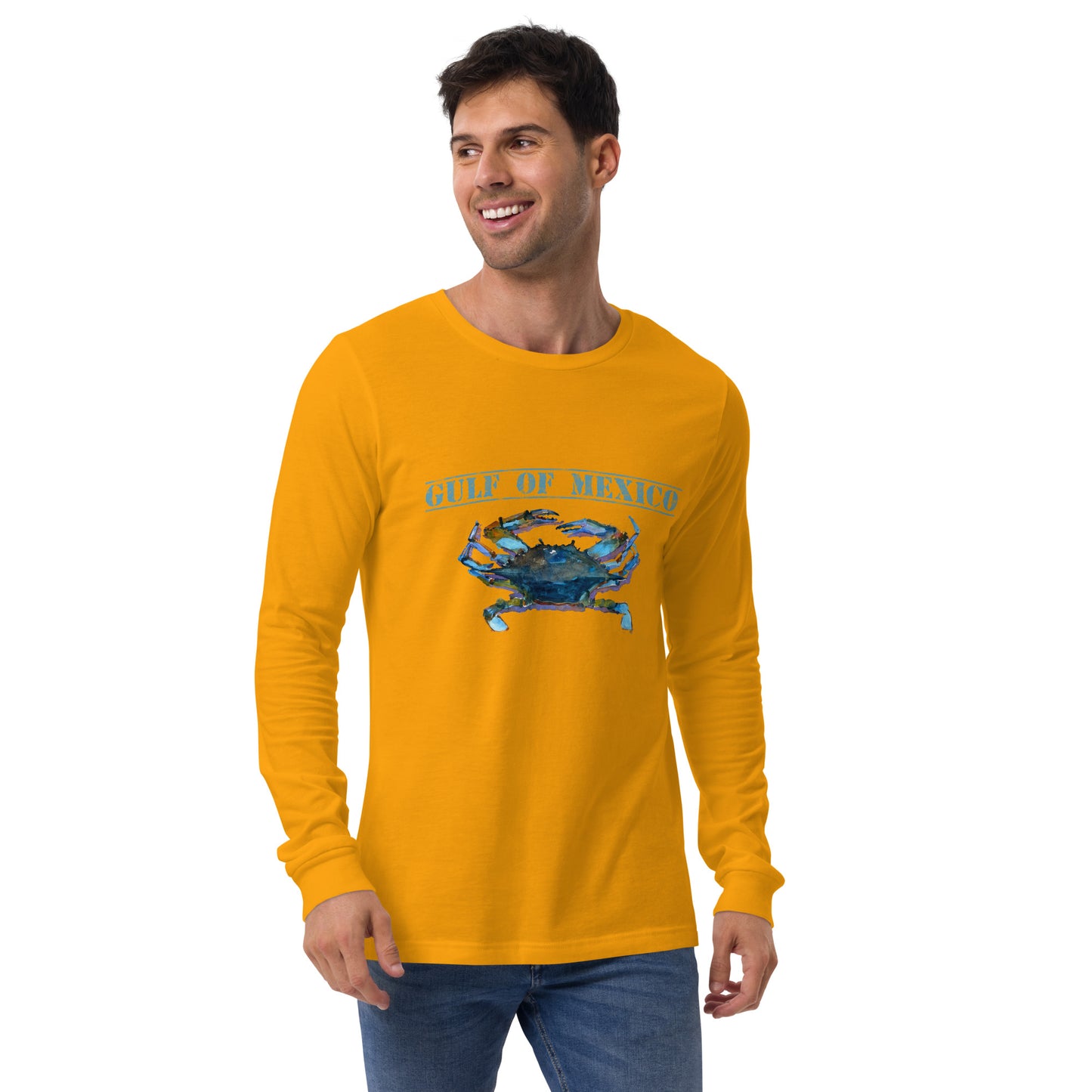 Gulf of Mexico - Blue Crab - Unisex Long Sleeve Tee