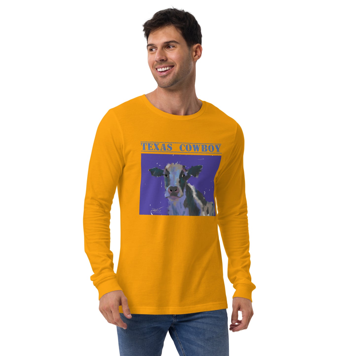 Texas Cowboy - Unisex Long Sleeve Tee