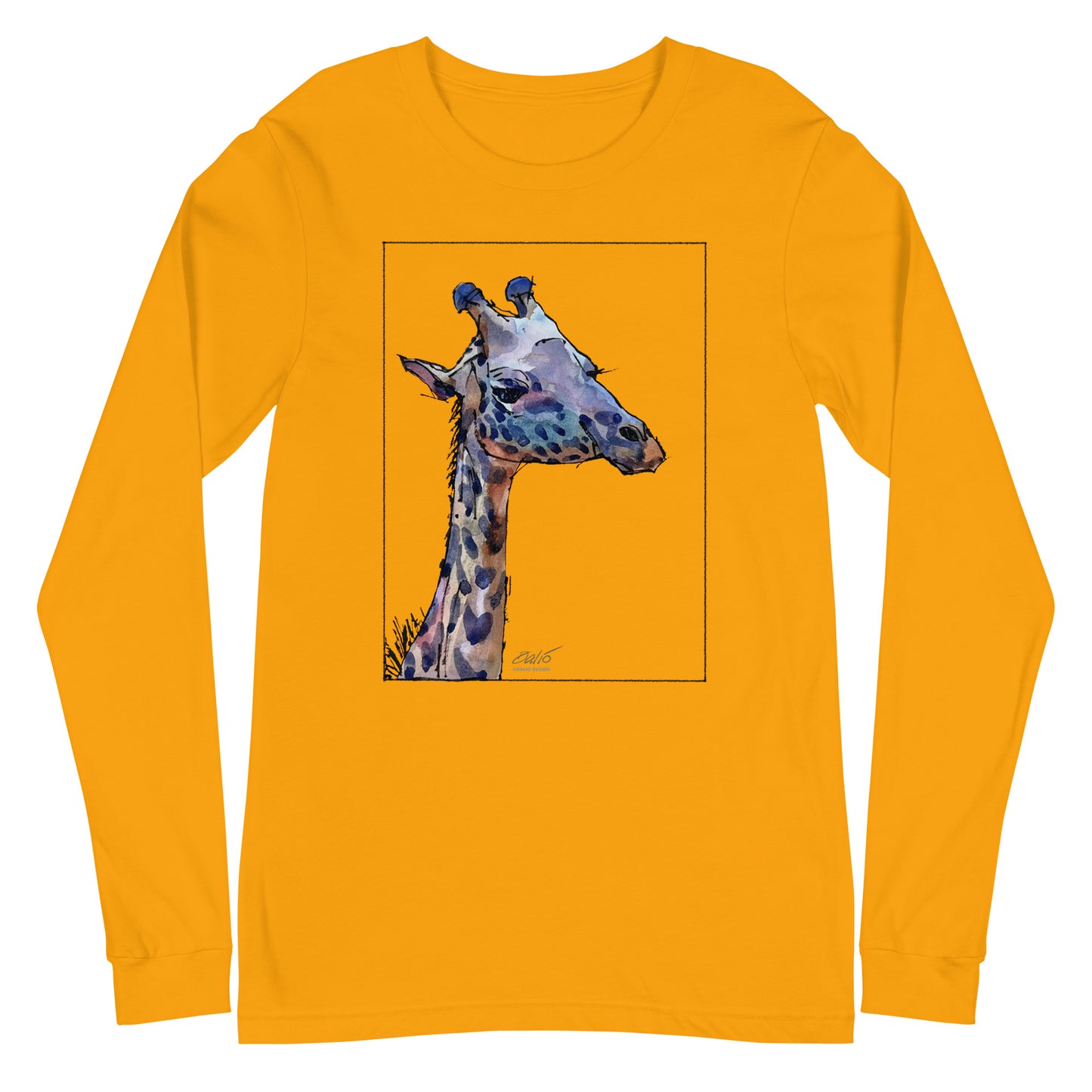 Masai Giraffe - Unisex Long Sleeve Tee