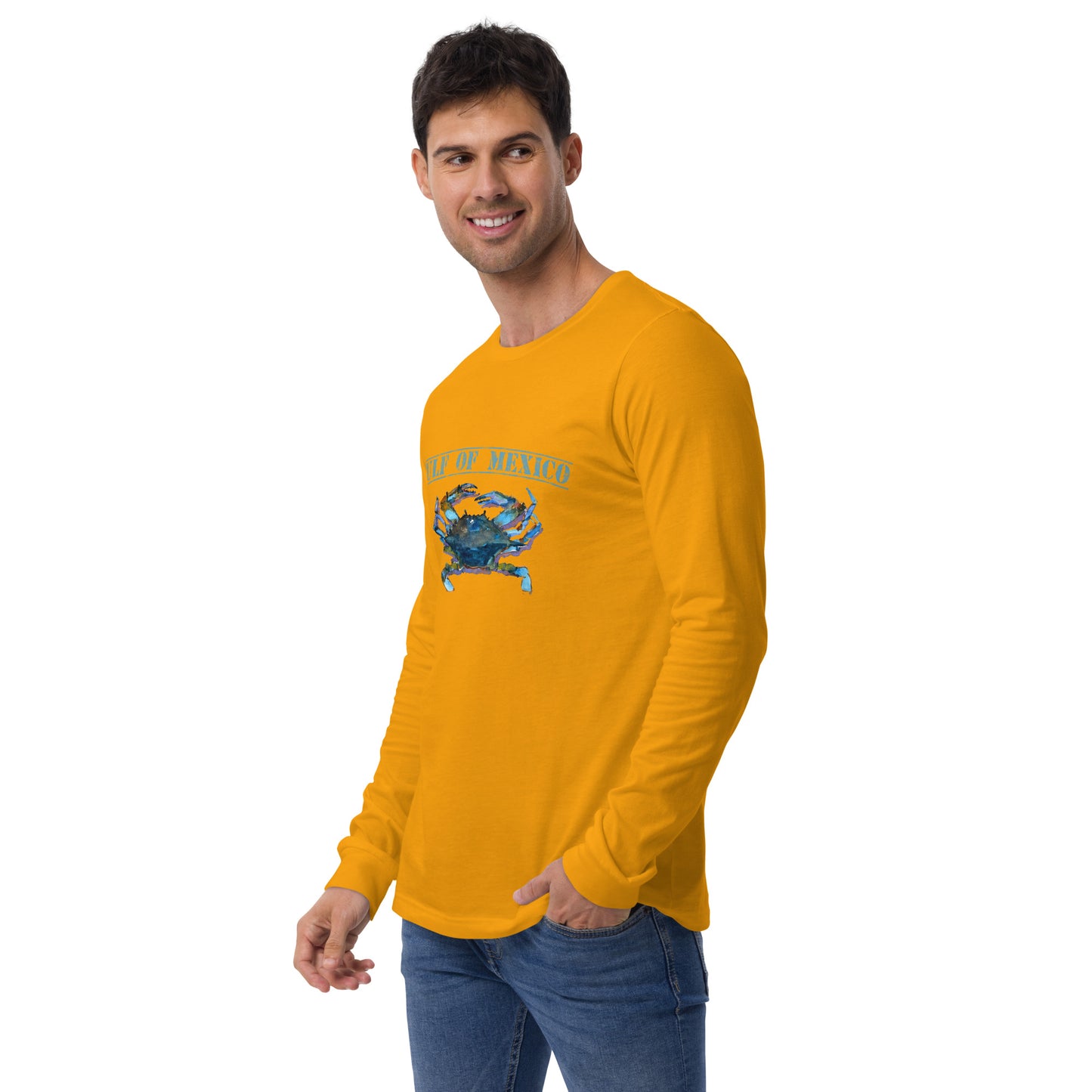 Gulf of Mexico - Blue Crab - Unisex Long Sleeve Tee