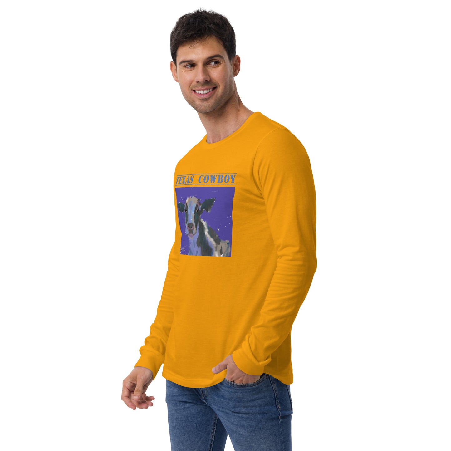 Texas Cowboy - Unisex Long Sleeve Tee