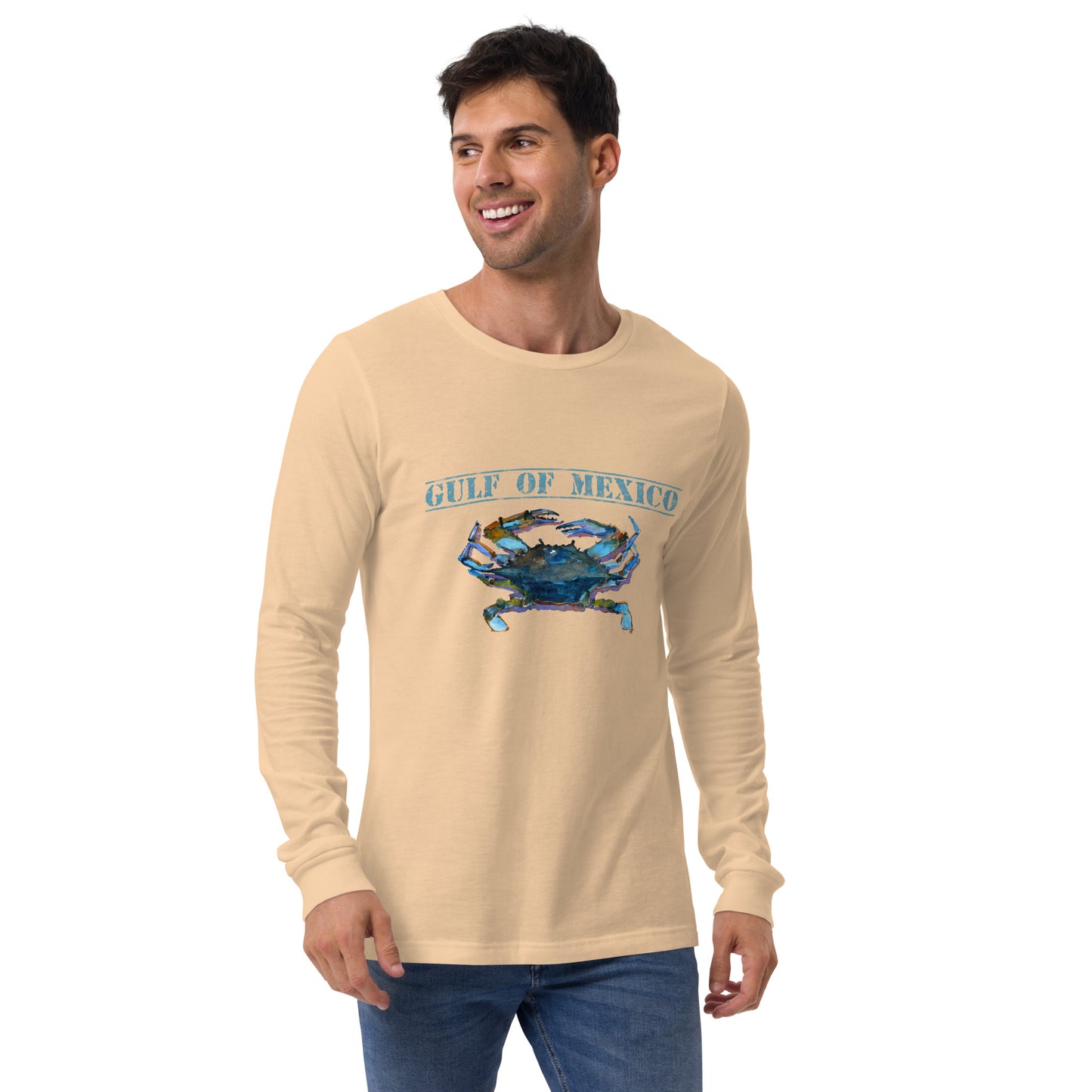 Gulf of Mexico - Blue Crab - Unisex Long Sleeve Tee