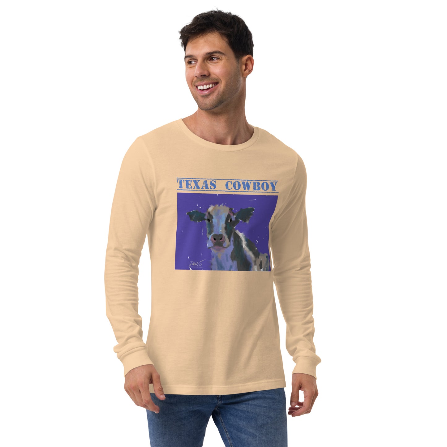 Texas Cowboy - Unisex Long Sleeve Tee