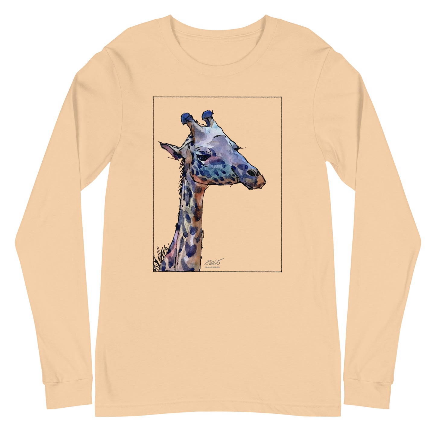Masai Giraffe - Unisex Long Sleeve Tee
