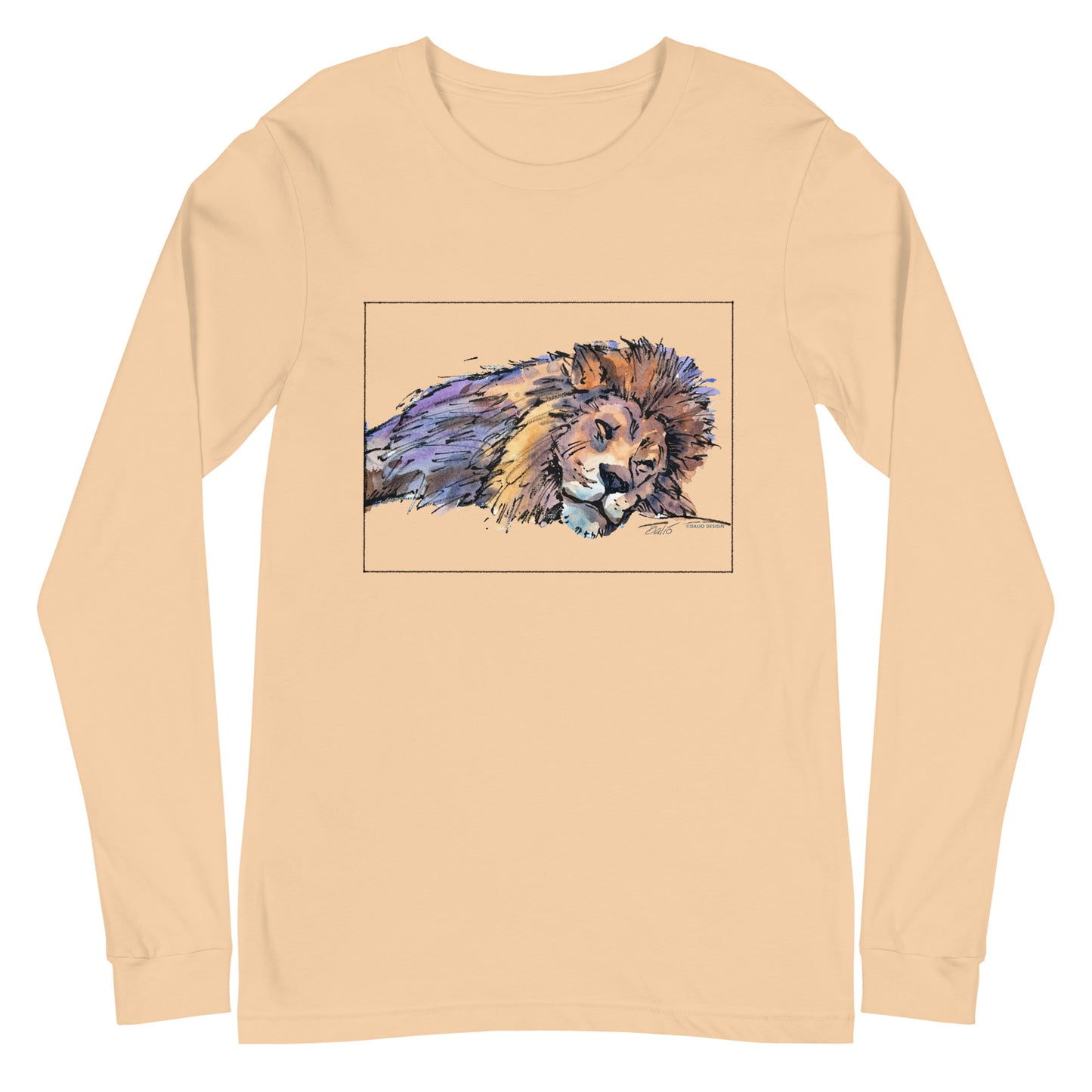 African Lion - Unisex Long Sleeve Tee