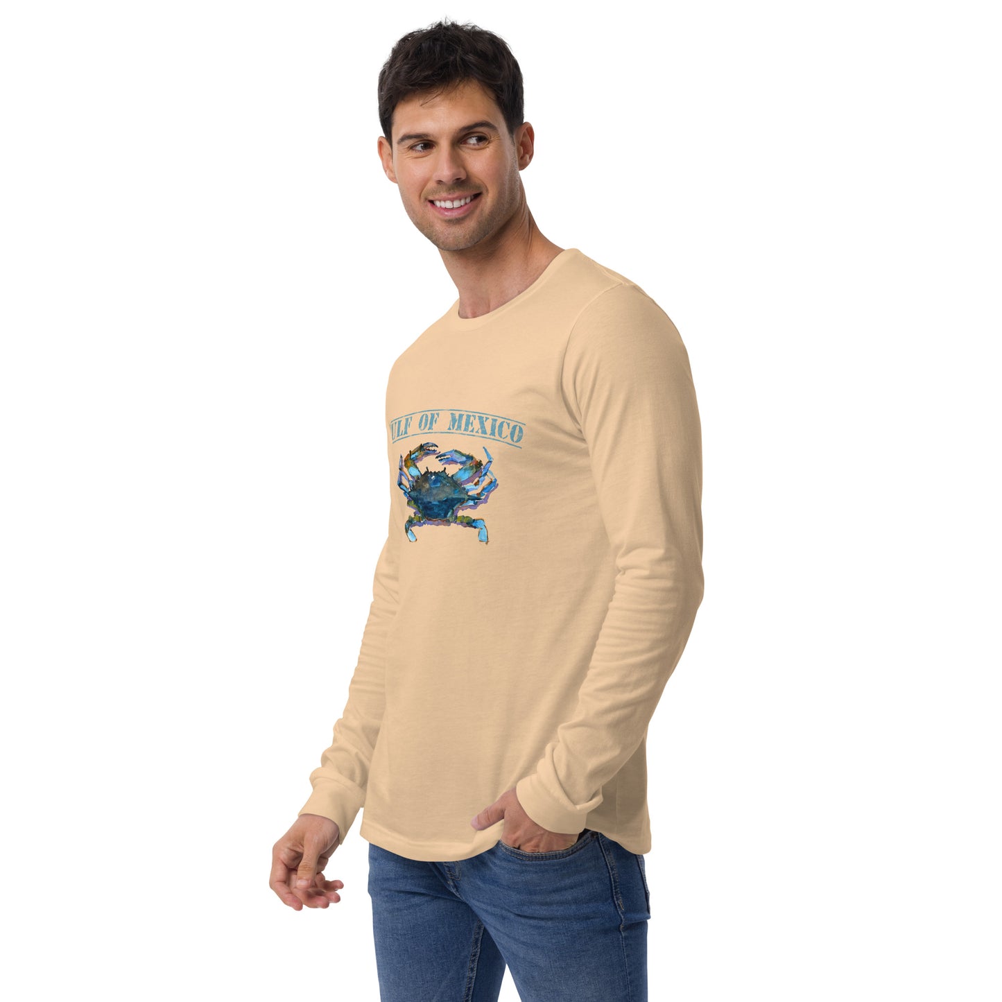 Gulf of Mexico - Blue Crab - Unisex Long Sleeve Tee