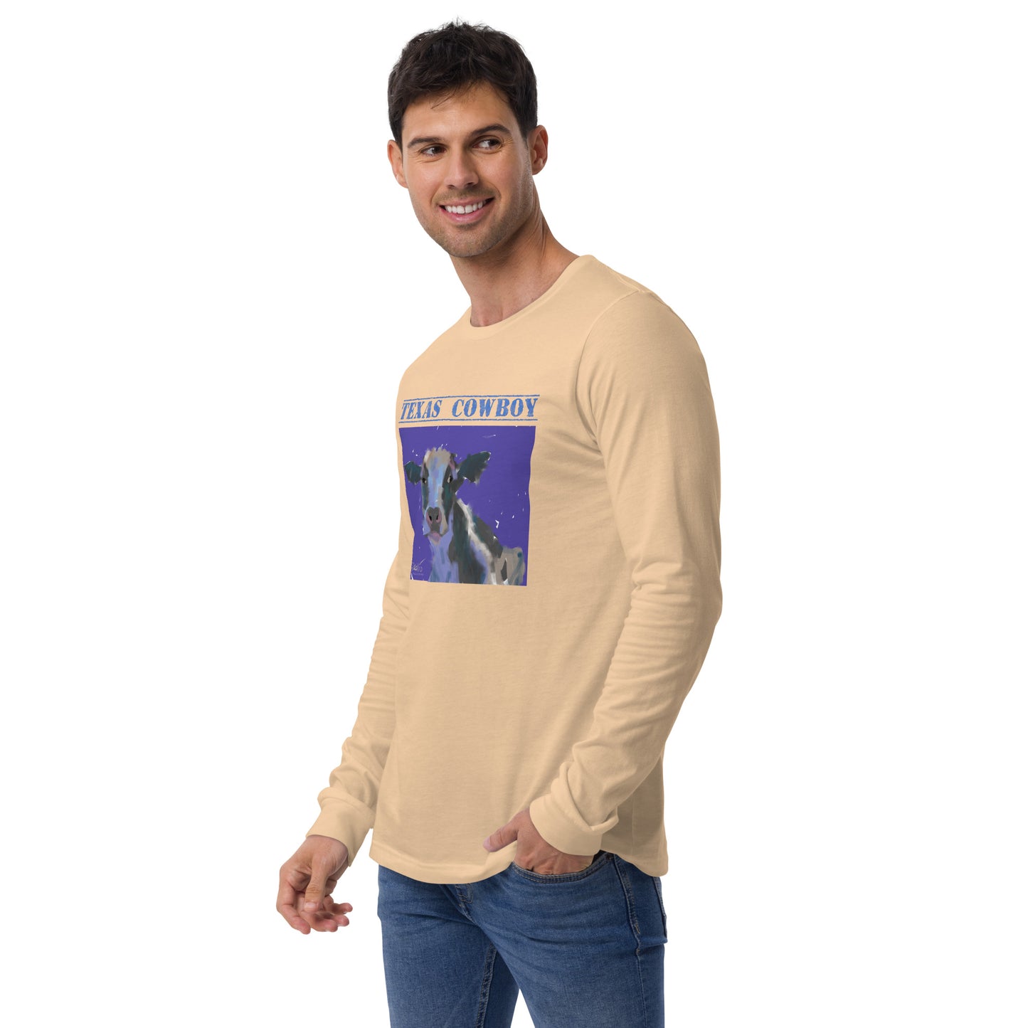 Texas Cowboy - Unisex Long Sleeve Tee