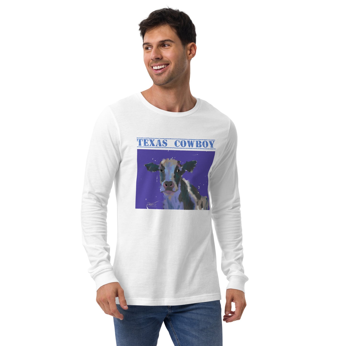 Texas Cowboy - Unisex Long Sleeve Tee