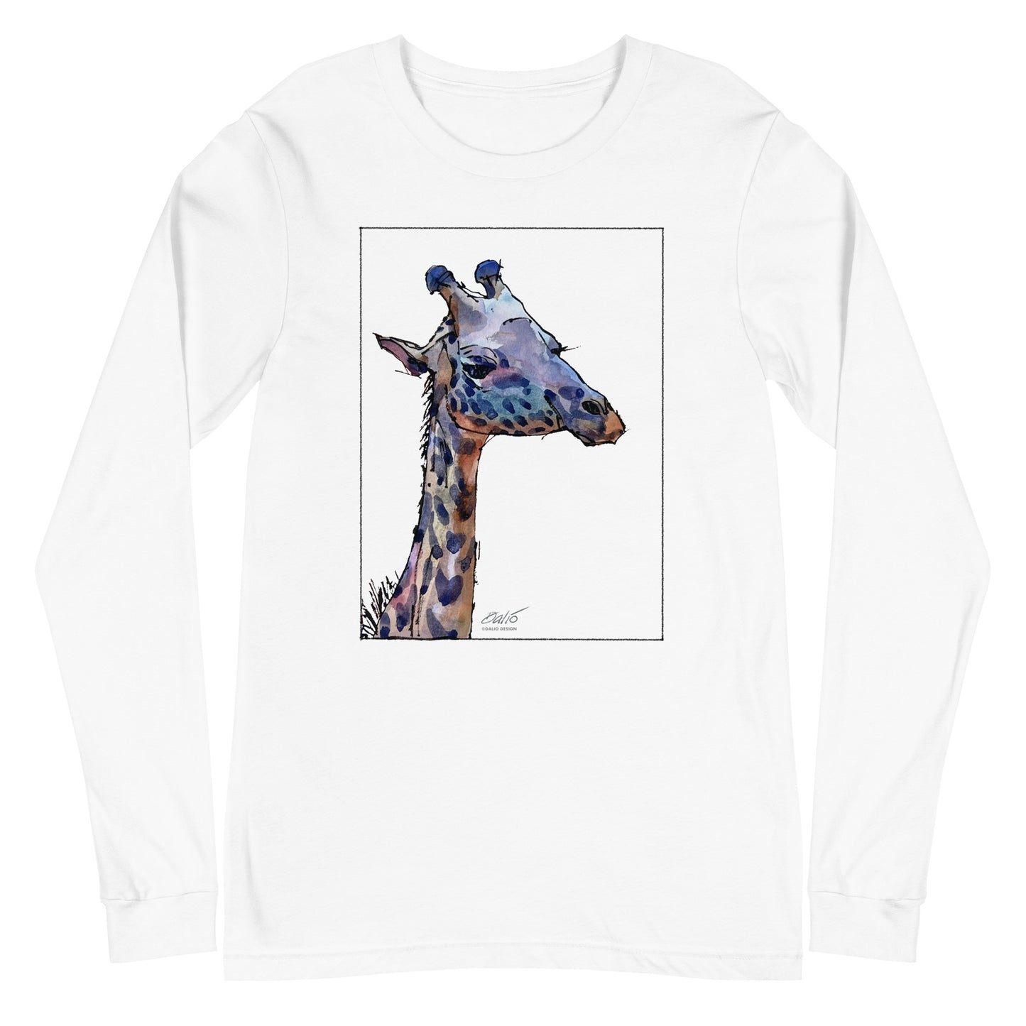 Masai Giraffe - Unisex Long Sleeve Tee