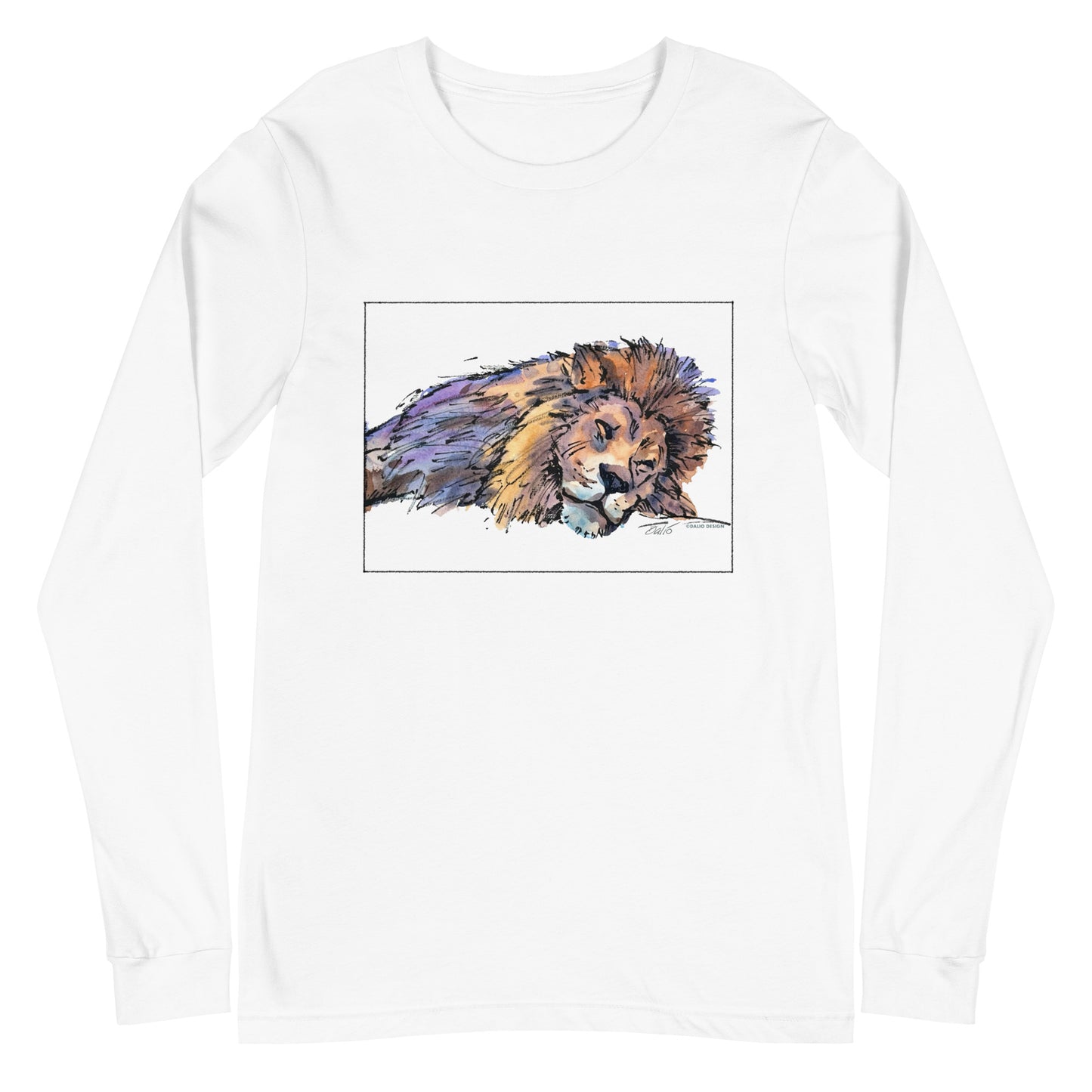 African Lion - Unisex Long Sleeve Tee