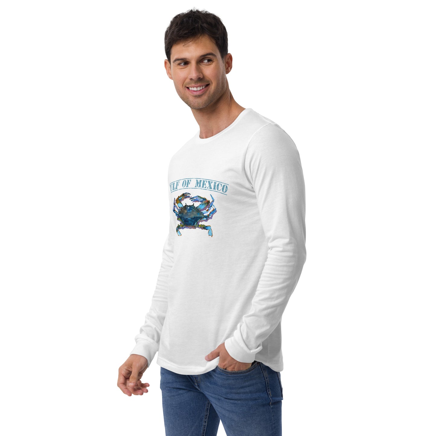 Gulf of Mexico - Blue Crab - Unisex Long Sleeve Tee