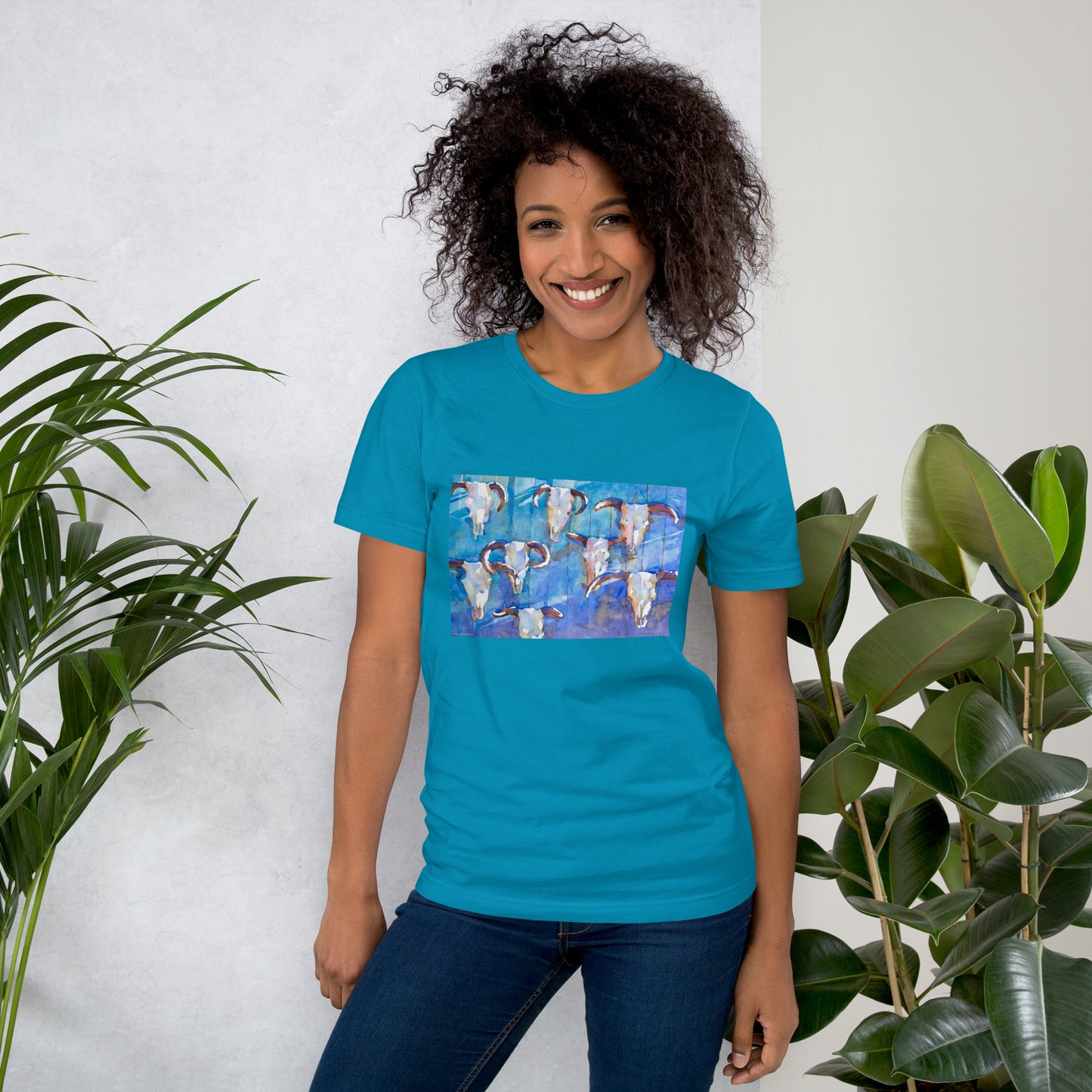 Western Skulls - Unisex t-shirt