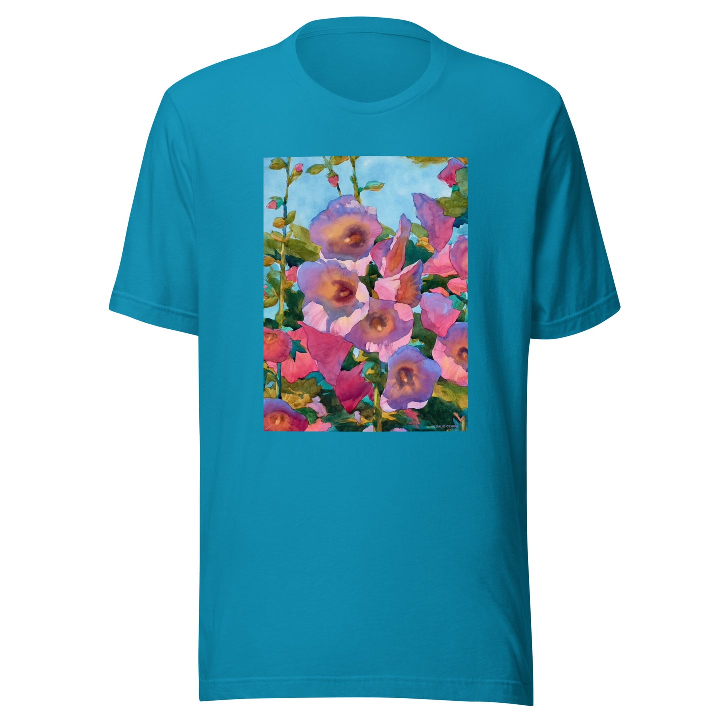 Hollyhocks - Unisex t-shirt