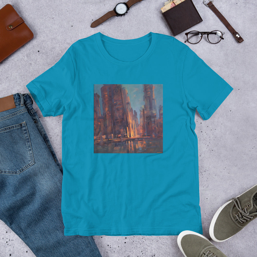 Dawn in the City - Unisex t-shirt