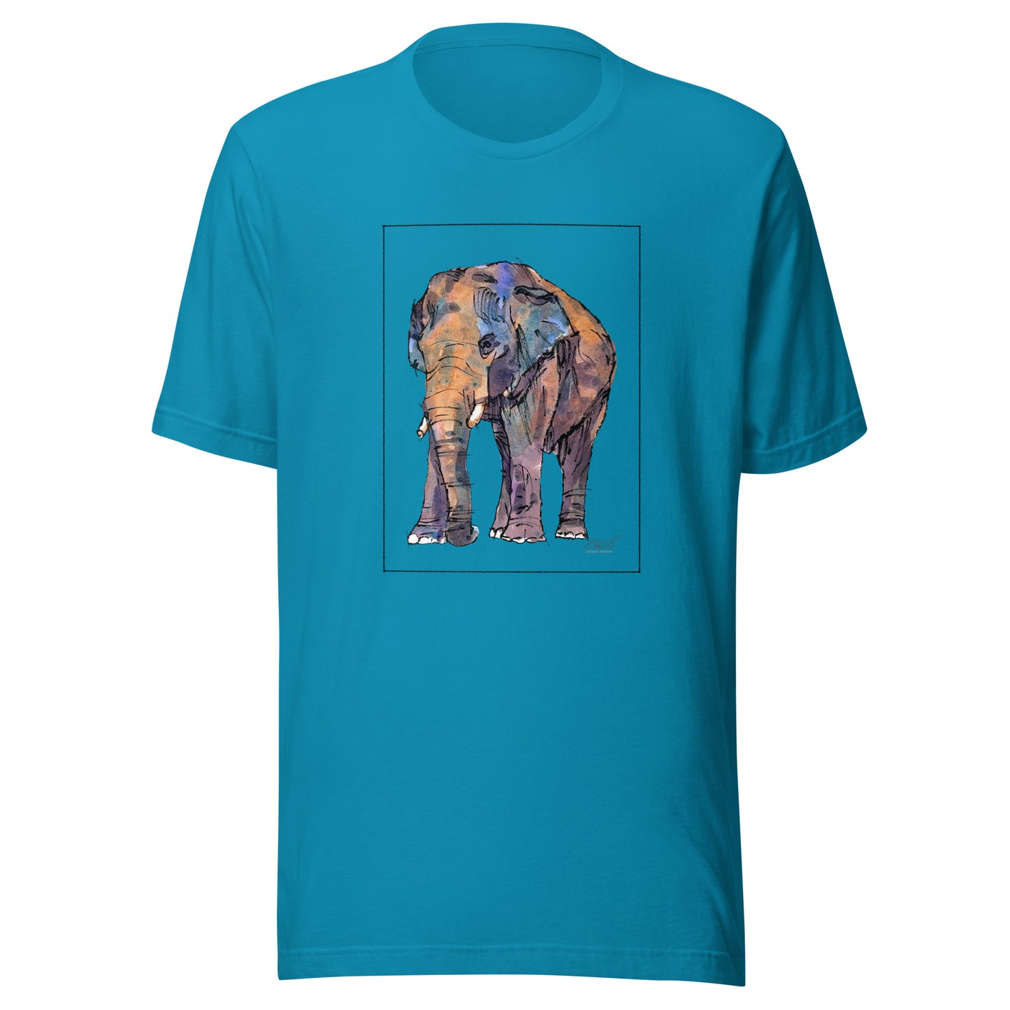 Asian Elephant - Unisex t-shirt