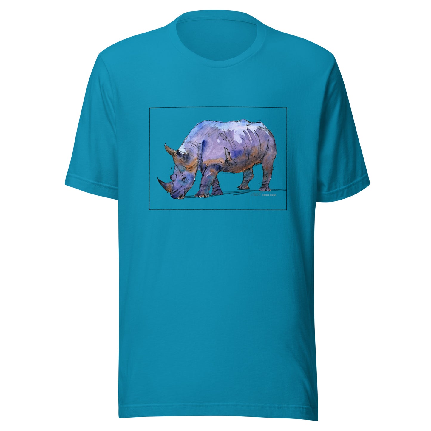 Southern White Rhino - Unisex t-shirt
