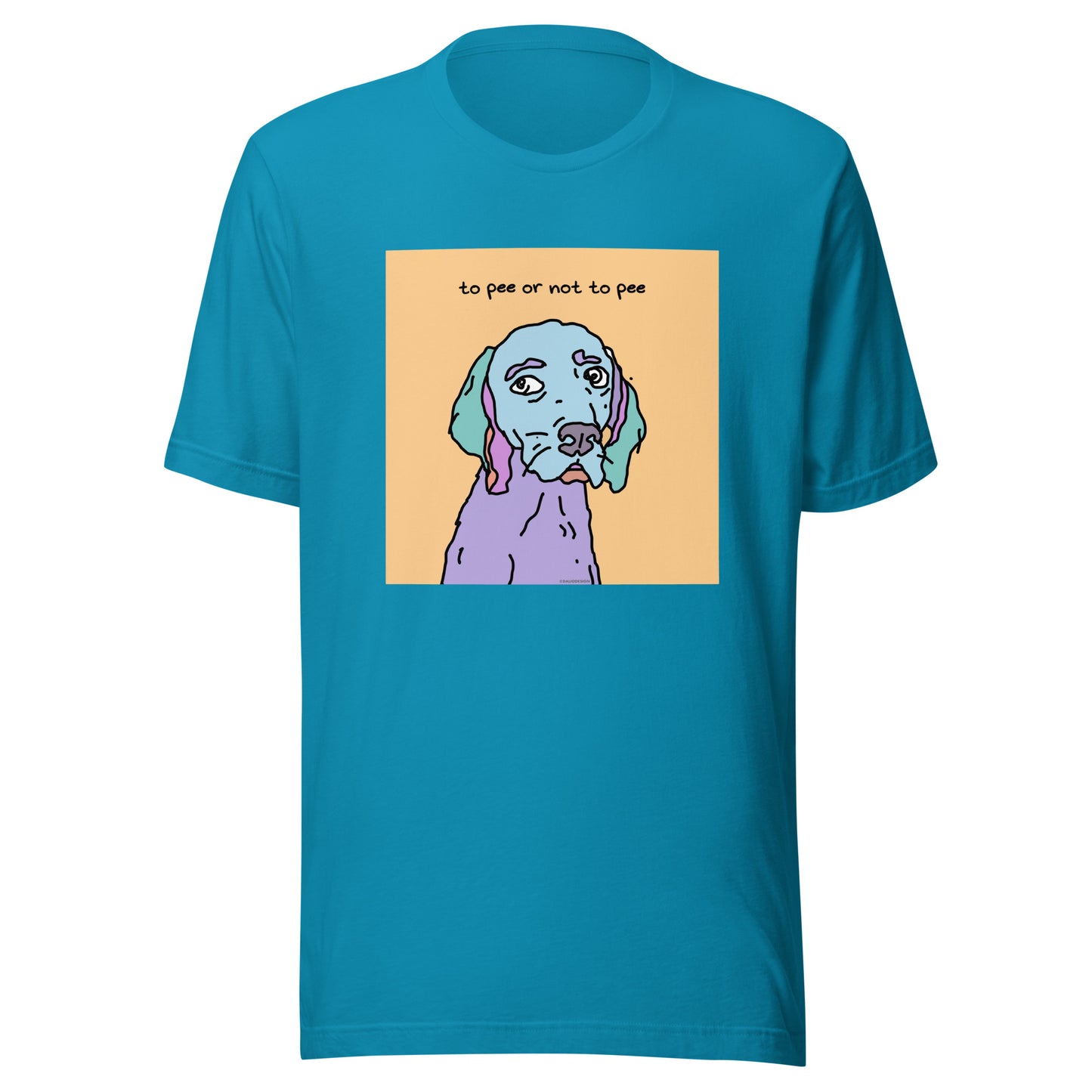 To Pee or Not to Pee - Unisex t-shirt