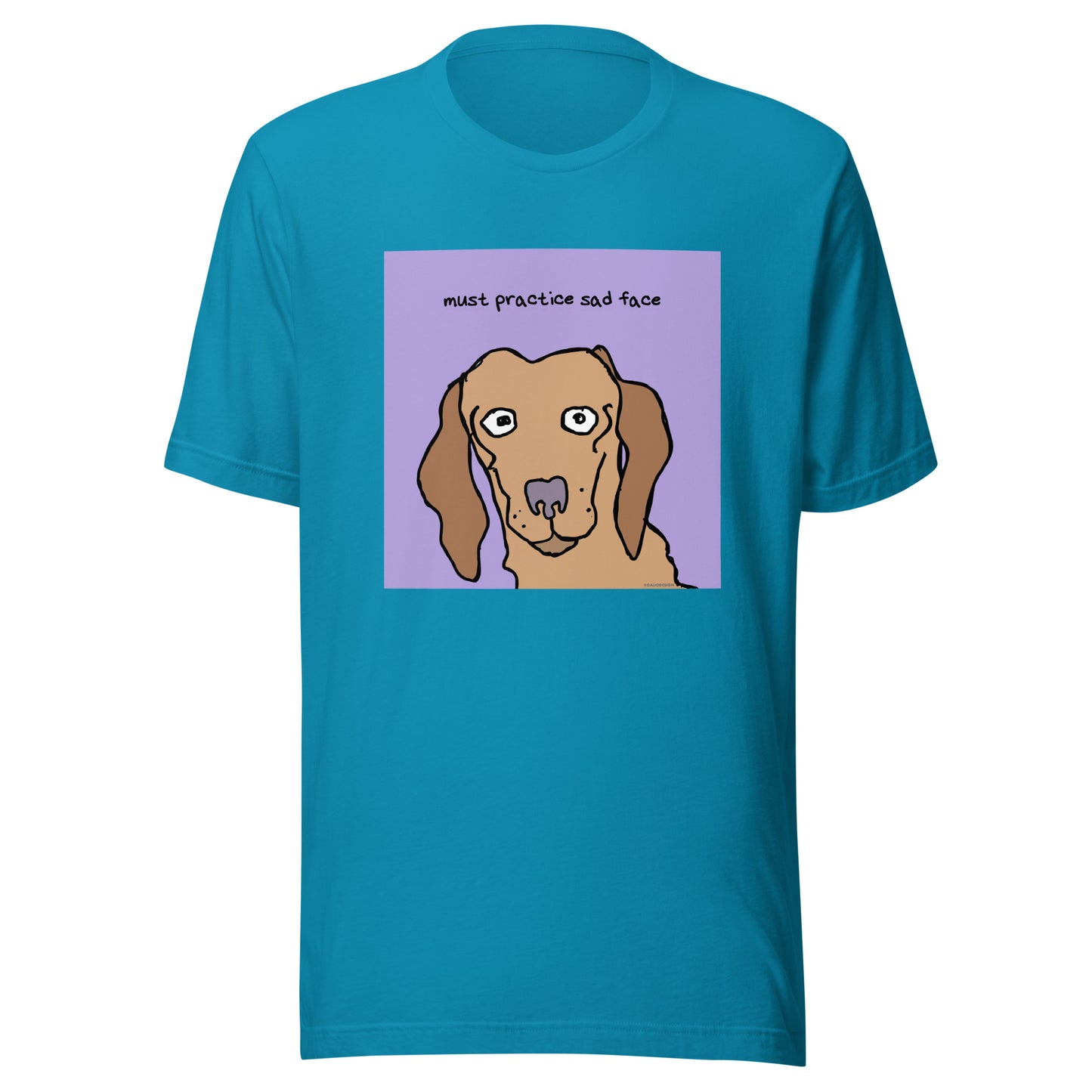 Must Practice Sad Face - Unisex t-shirt