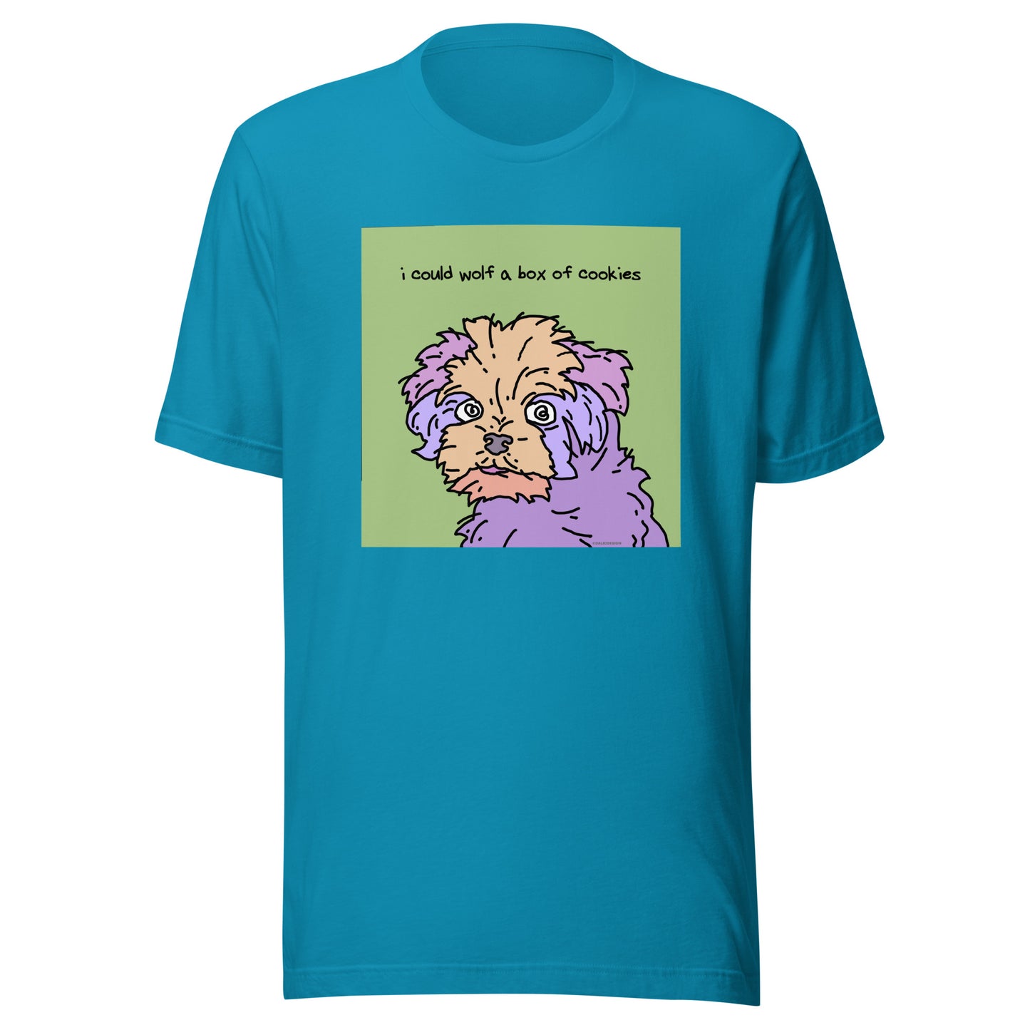 I Could Wolf a Box of Cookies - Unisex t-shirt