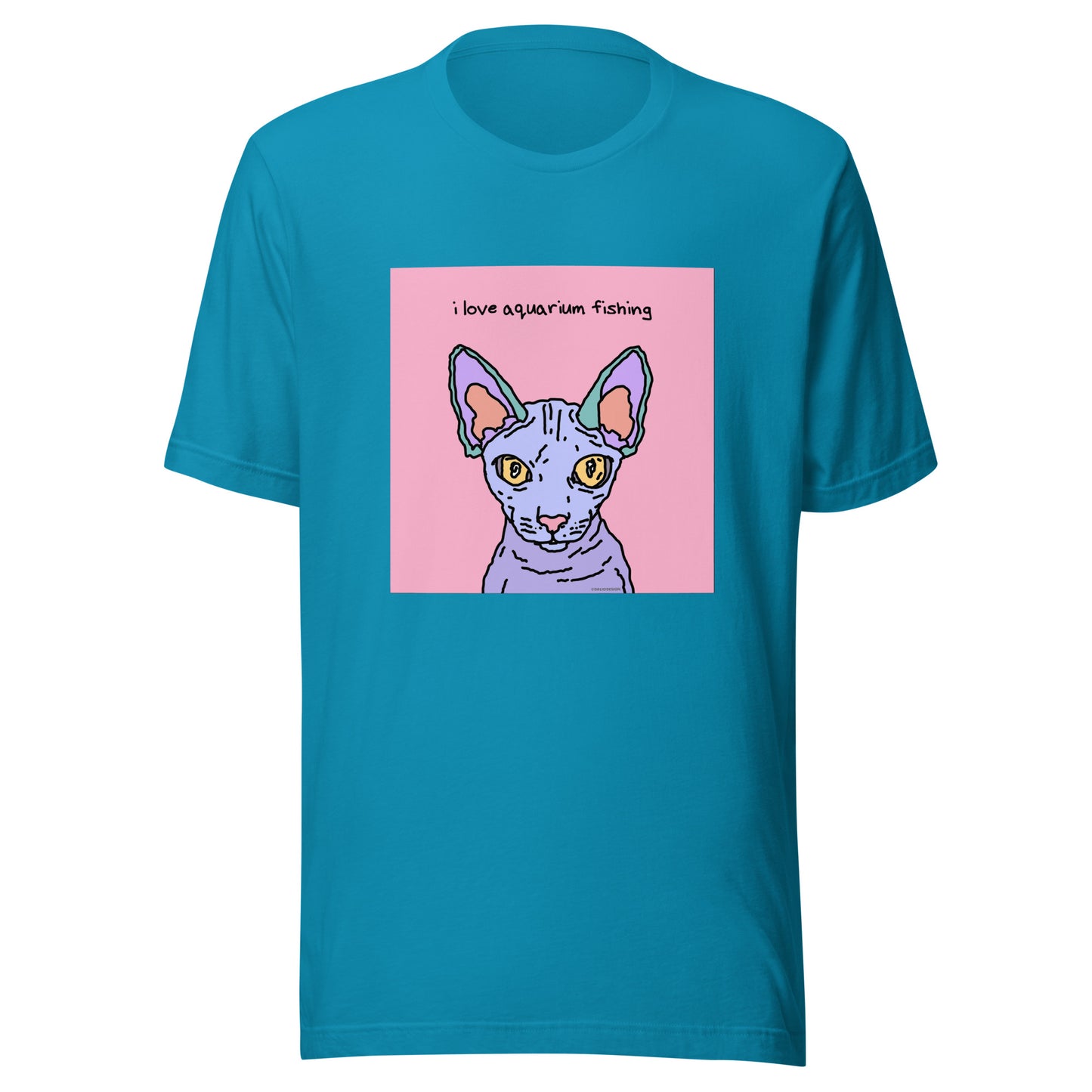 I Love Aquarium Fishing - Unisex t-shirt