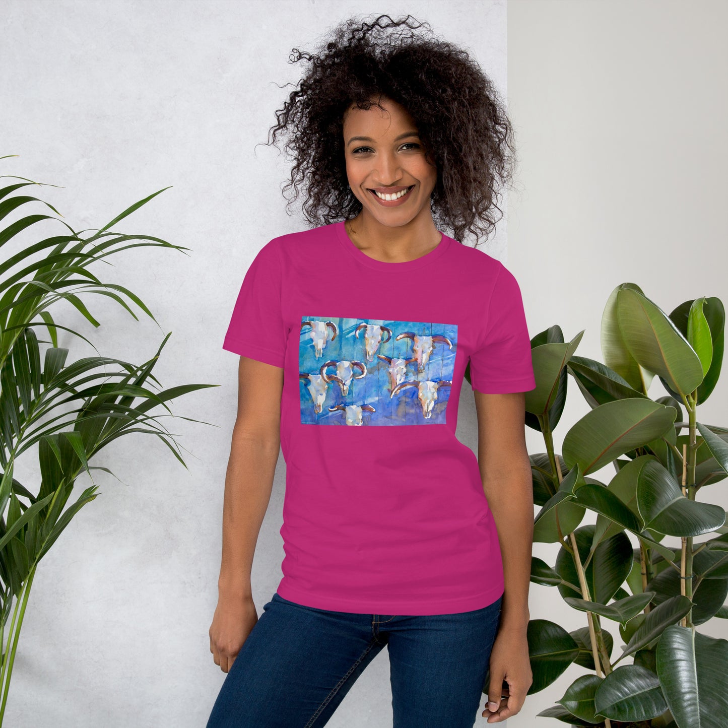 Western Skulls - Unisex t-shirt