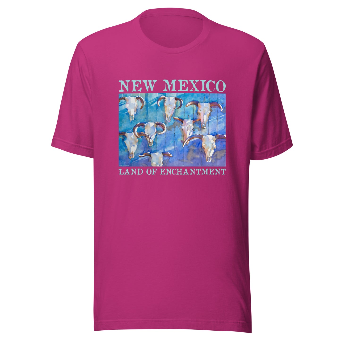 New Mexico - Light Font - Unisex t-shirt