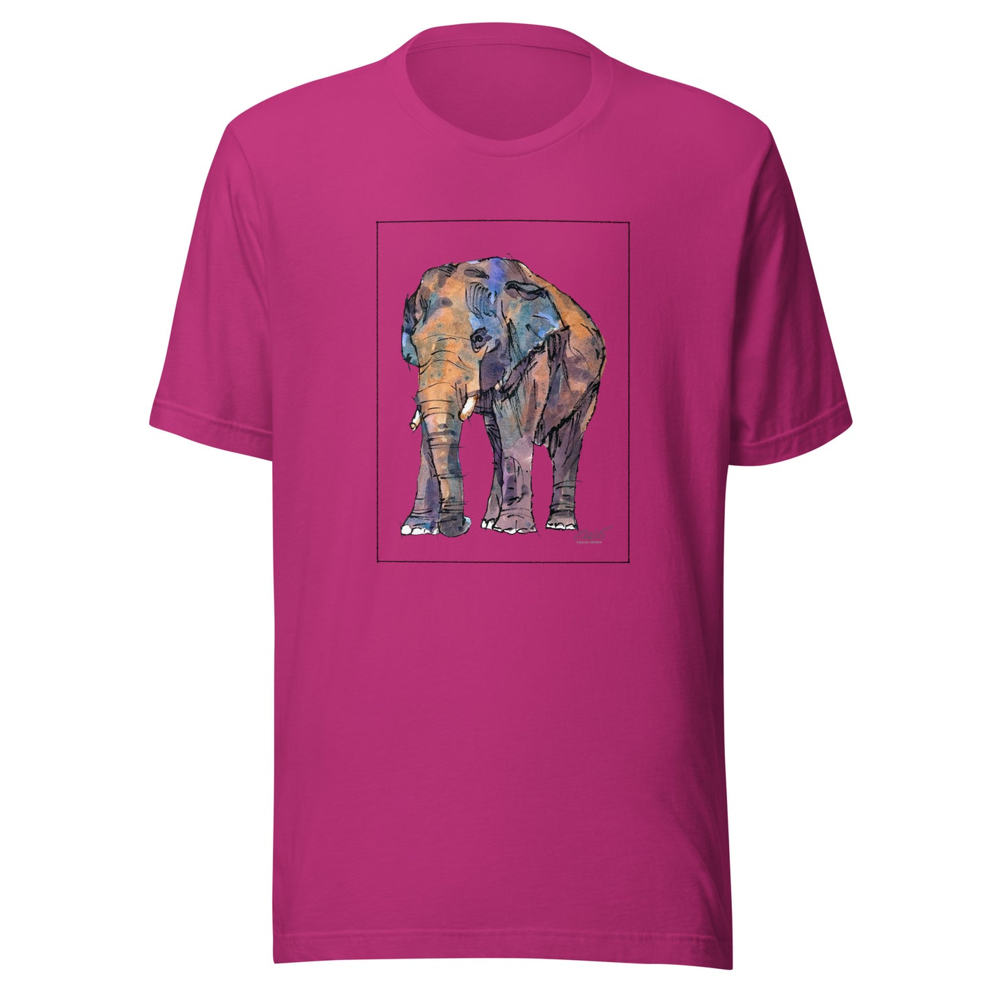 Asian Elephant - Unisex t-shirt