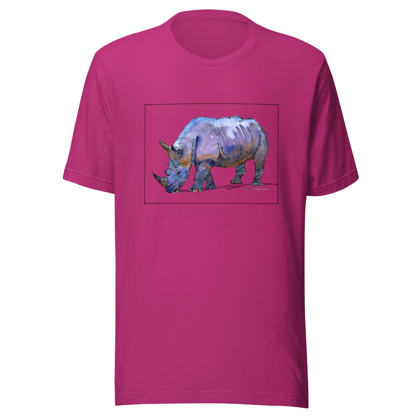 Southern White Rhino - Unisex t-shirt