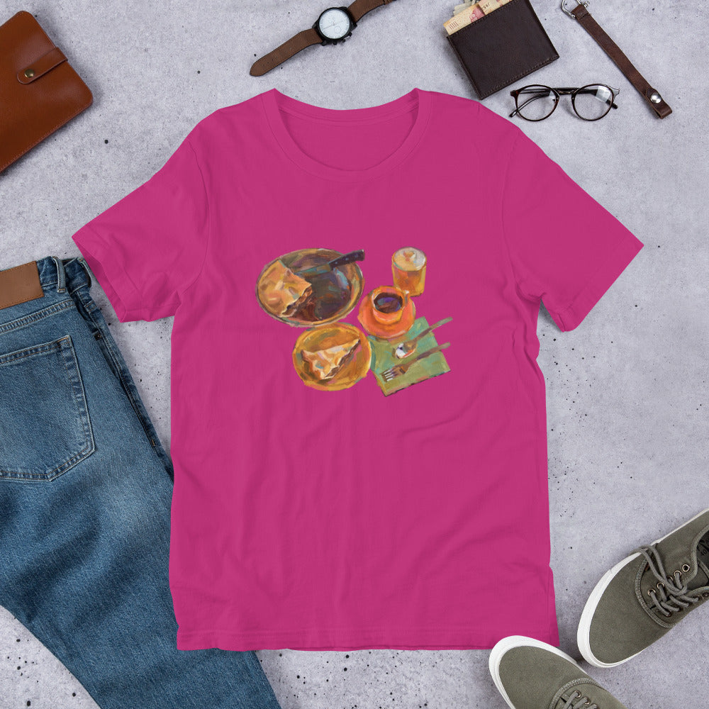 Oh for Some Coffee and Apple Pie - No Text - Unisex t-shirt
