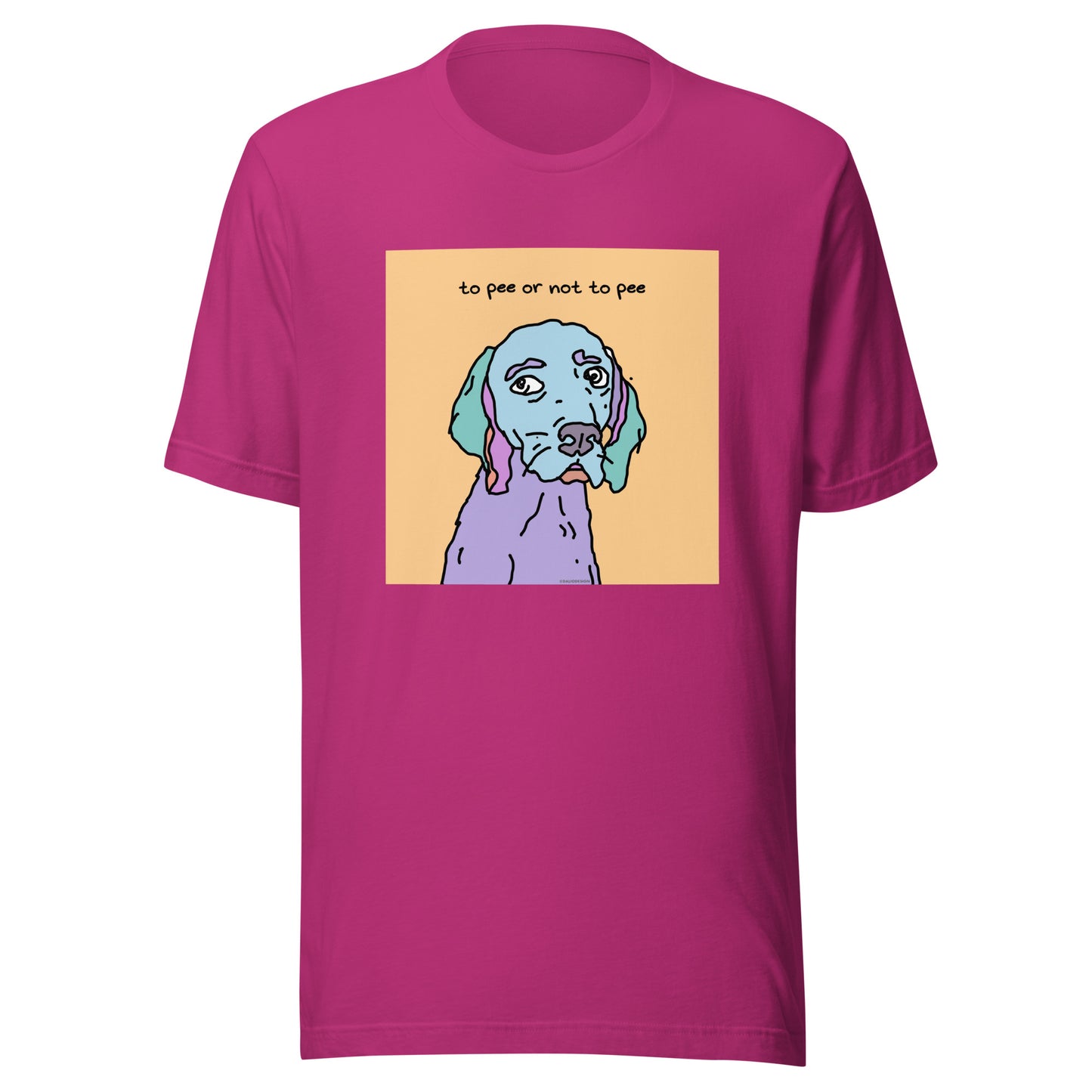 To Pee or Not to Pee - Unisex t-shirt