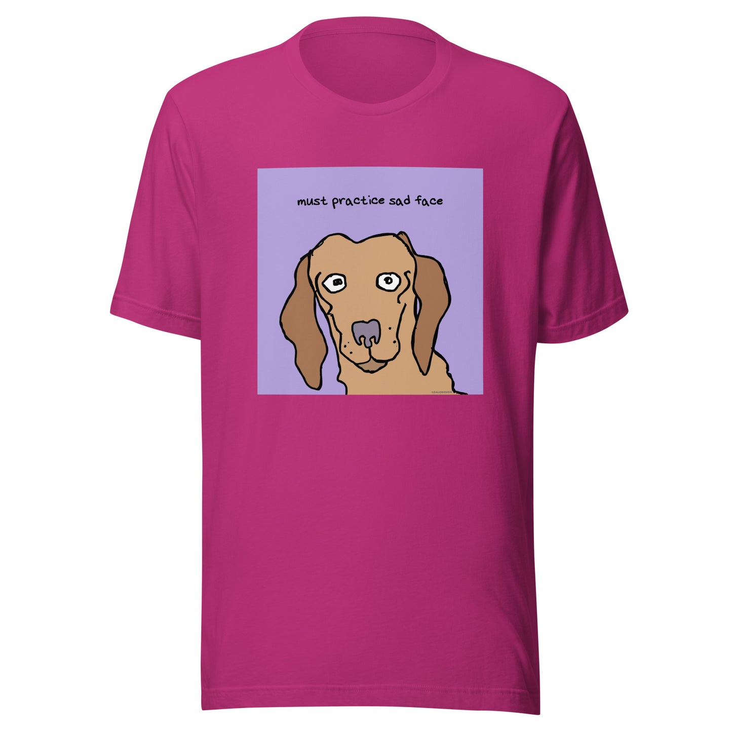 Must Practice Sad Face - Unisex t-shirt