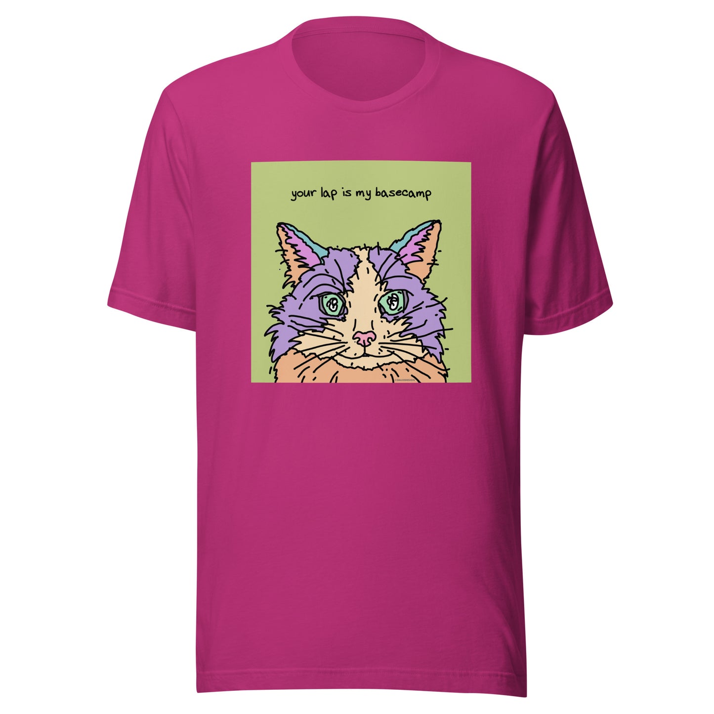 Your Lap is My Basecamp - Unisex t-shirt