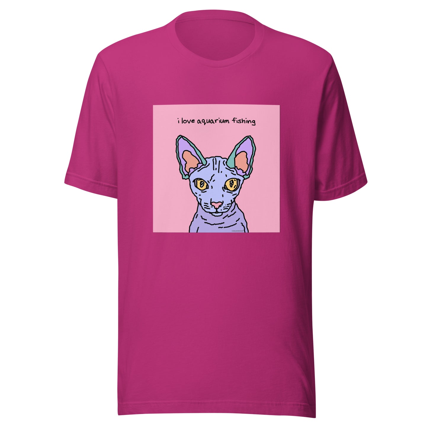 I Love Aquarium Fishing - Unisex t-shirt