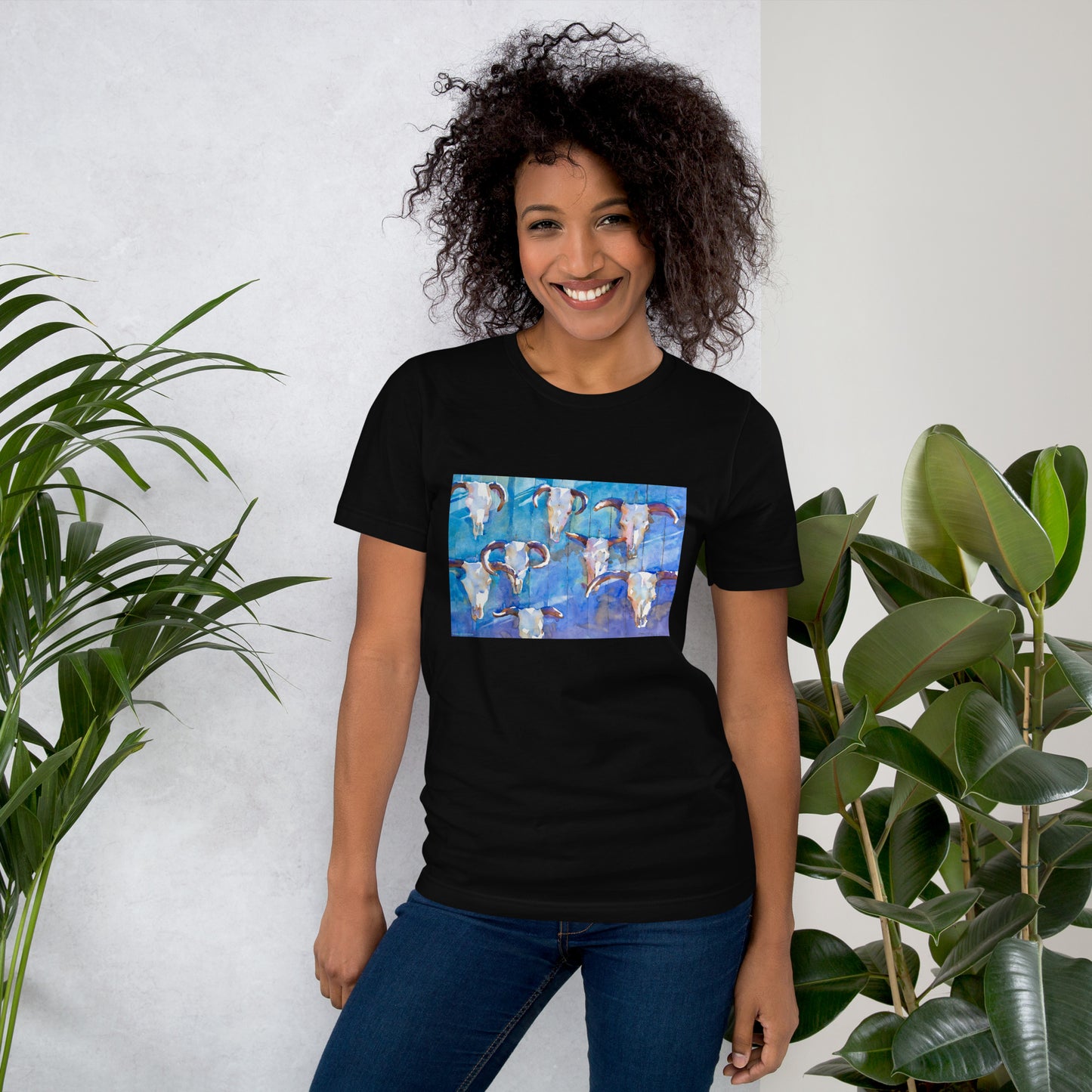 Western Skulls - Unisex t-shirt