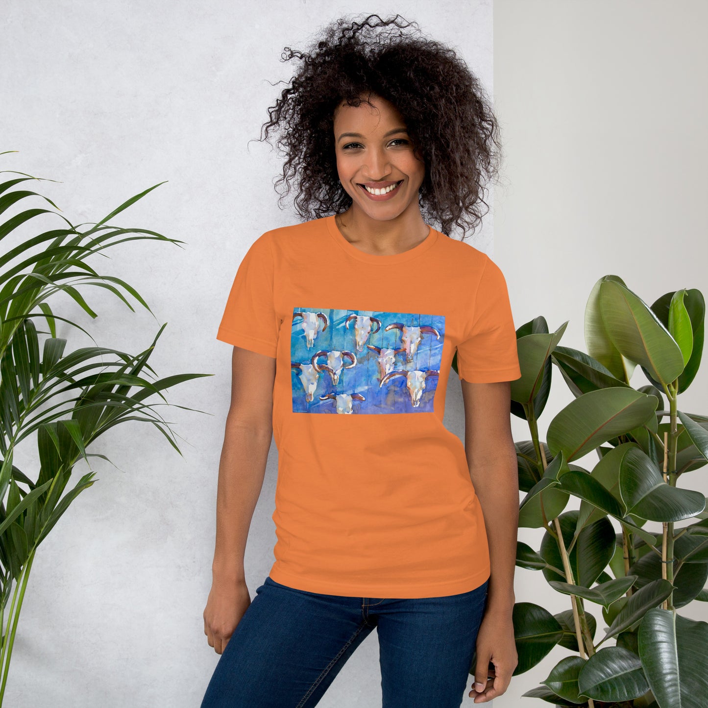 Western Skulls - Unisex t-shirt