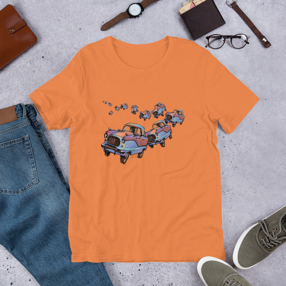 Metropolitan Car Parade - No Text - Unisex t-shirt