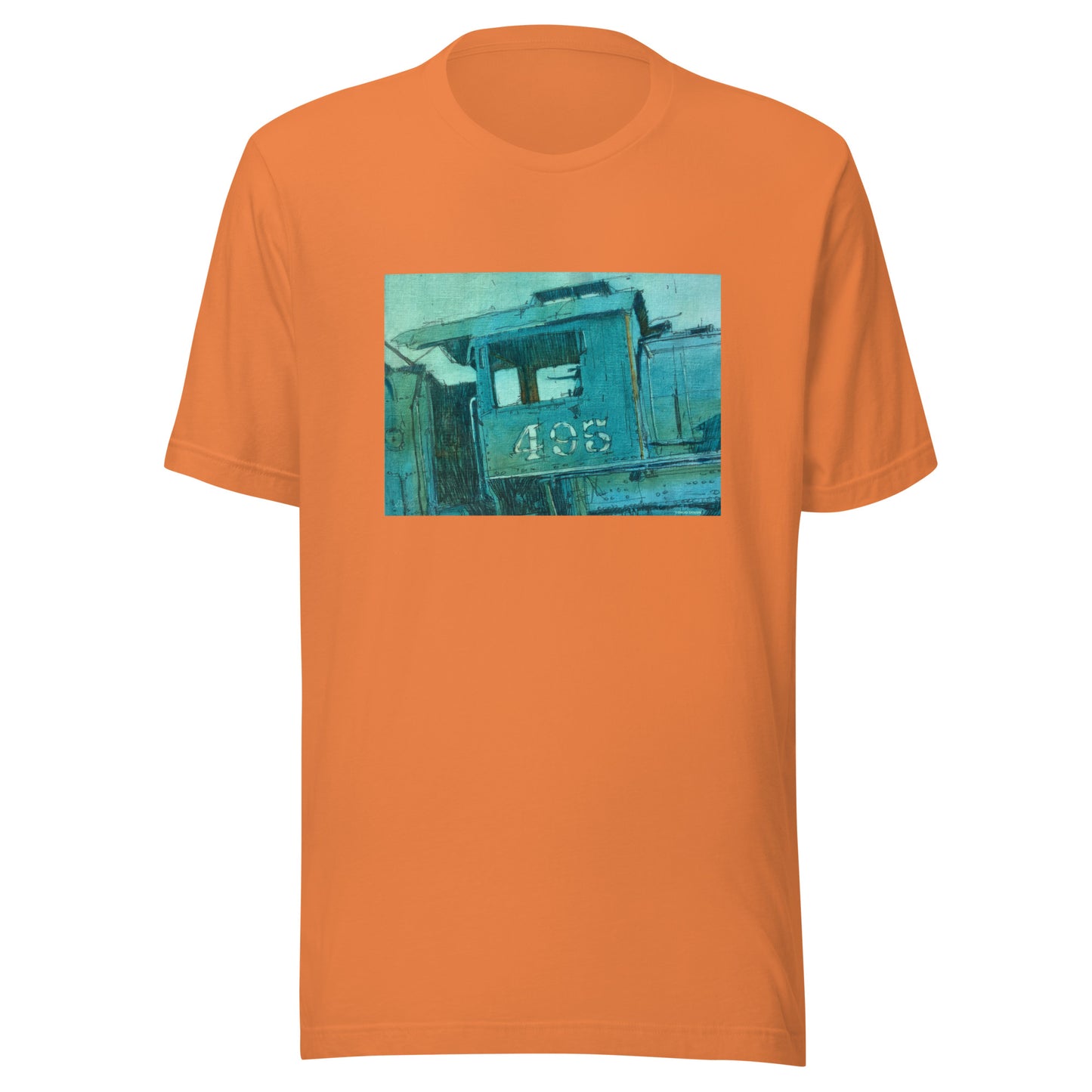 Engine 495 Locomotive - Unisex t-shirt