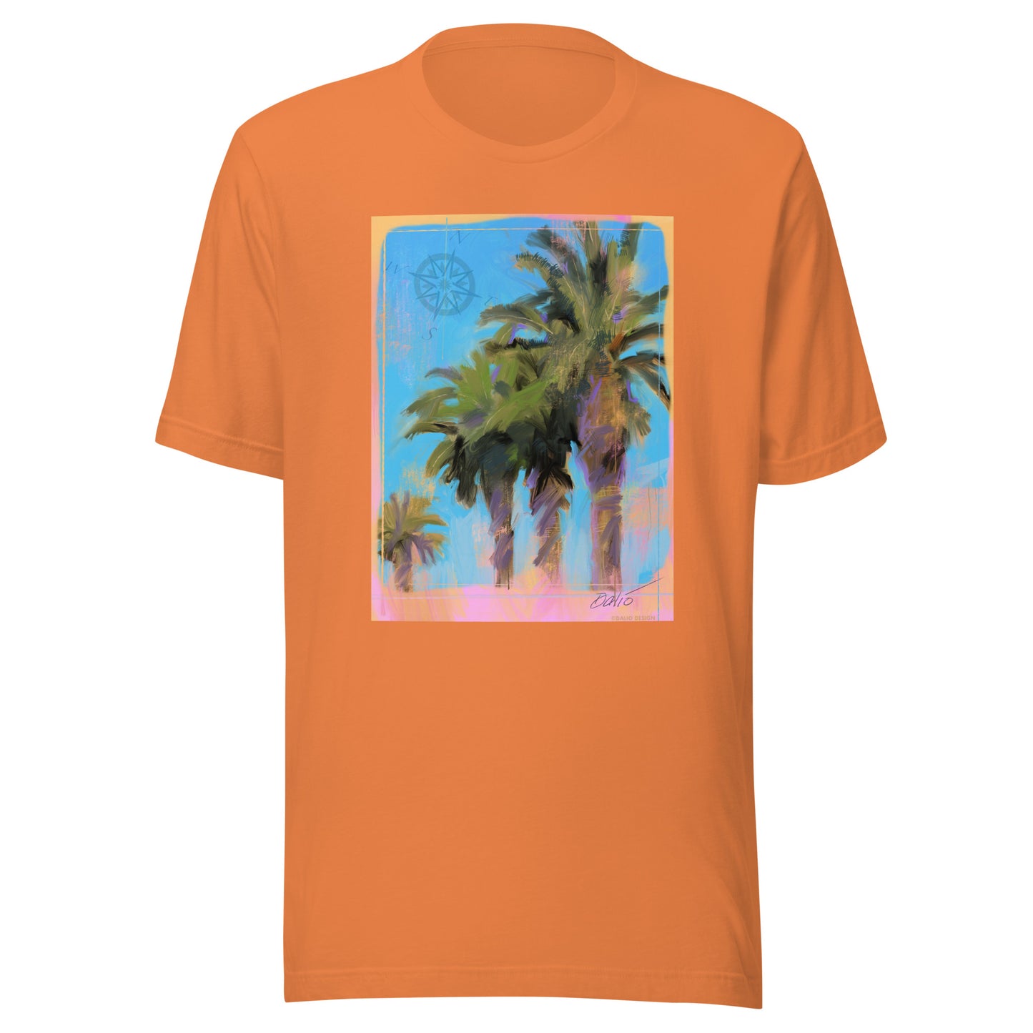Palm Trees - no text - Unisex t-shirt