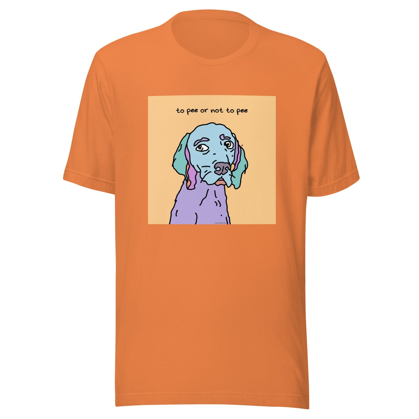 To Pee or Not to Pee - Unisex t-shirt