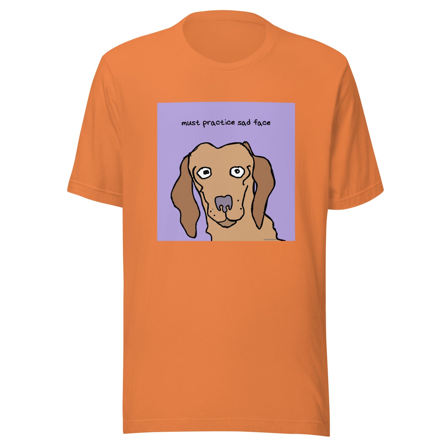 Must Practice Sad Face - Unisex t-shirt