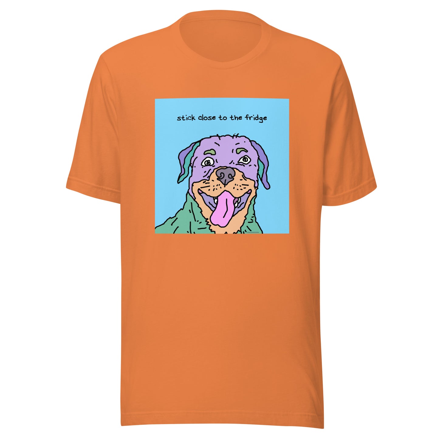 Stick Close to the Fridge - Unisex t-shirt
