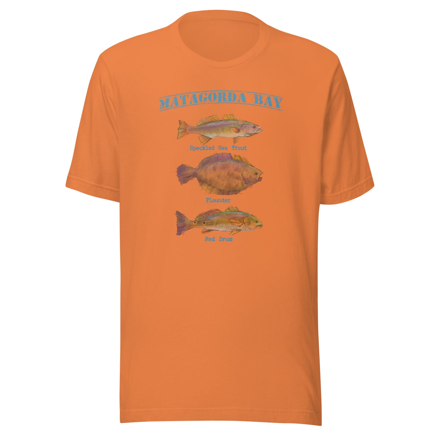 Matagorda Bay - Game Fish - Unisex t-shirt