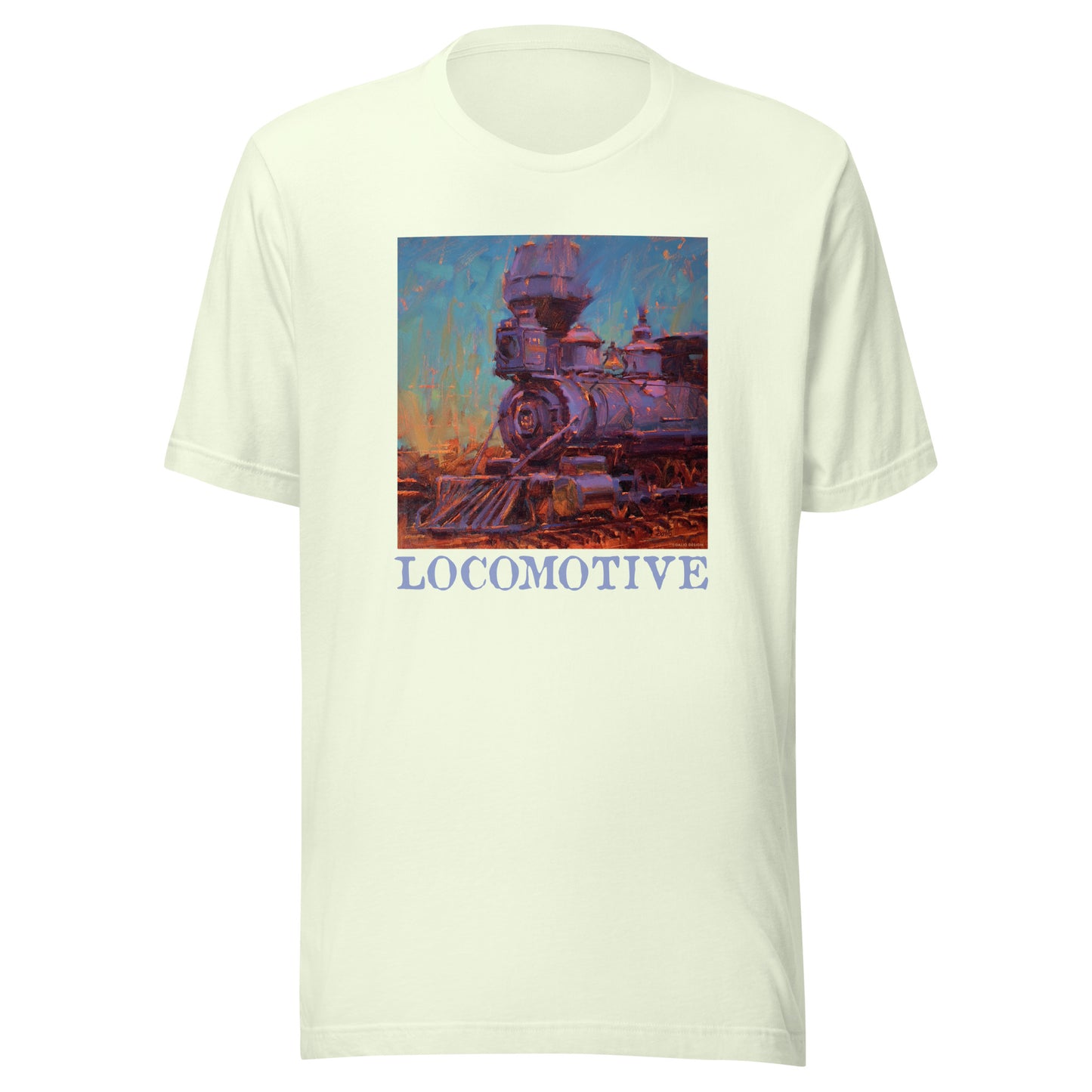 Engine 191 - Locomotive text - Unisex t-shirt