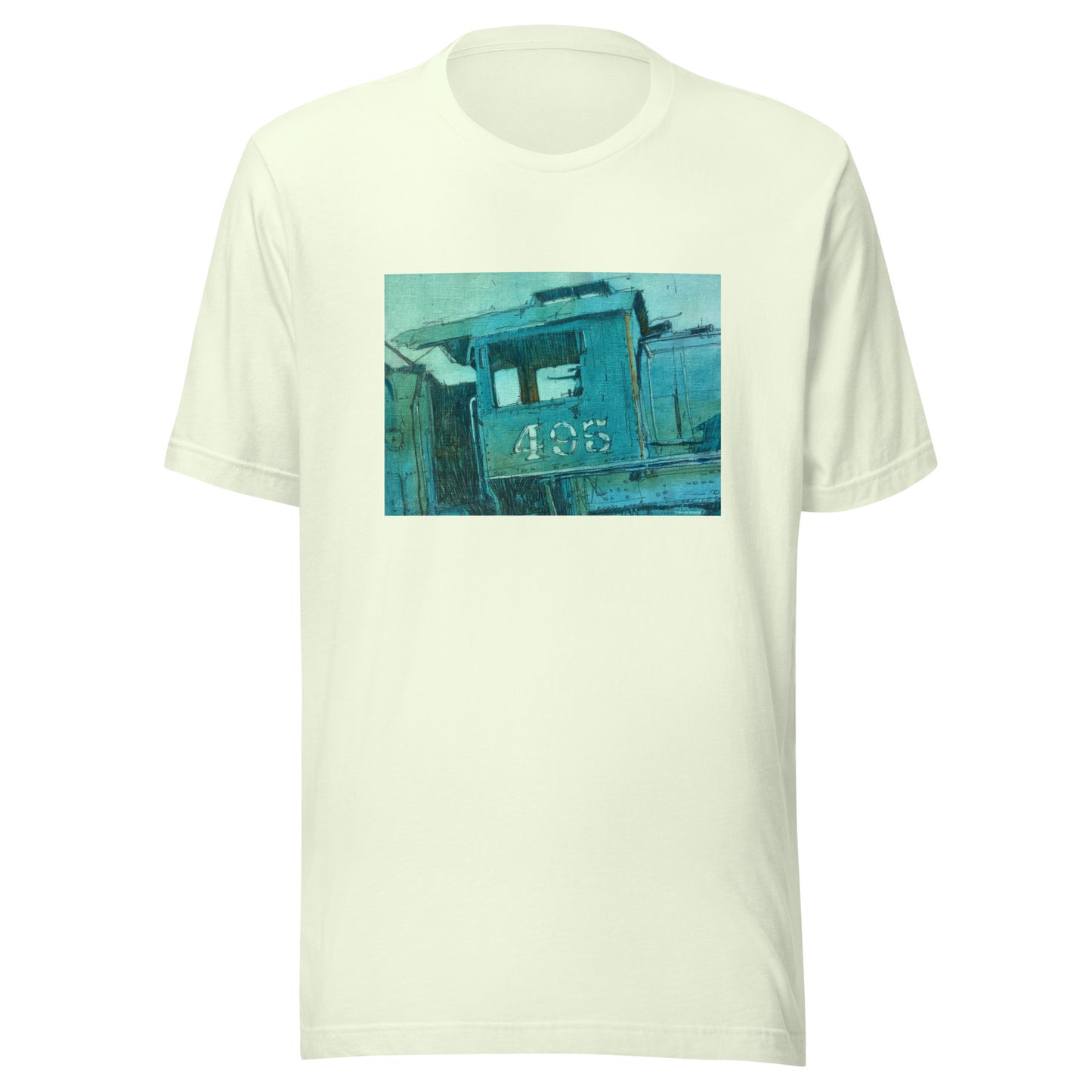 Engine 495 Locomotive - Unisex t-shirt
