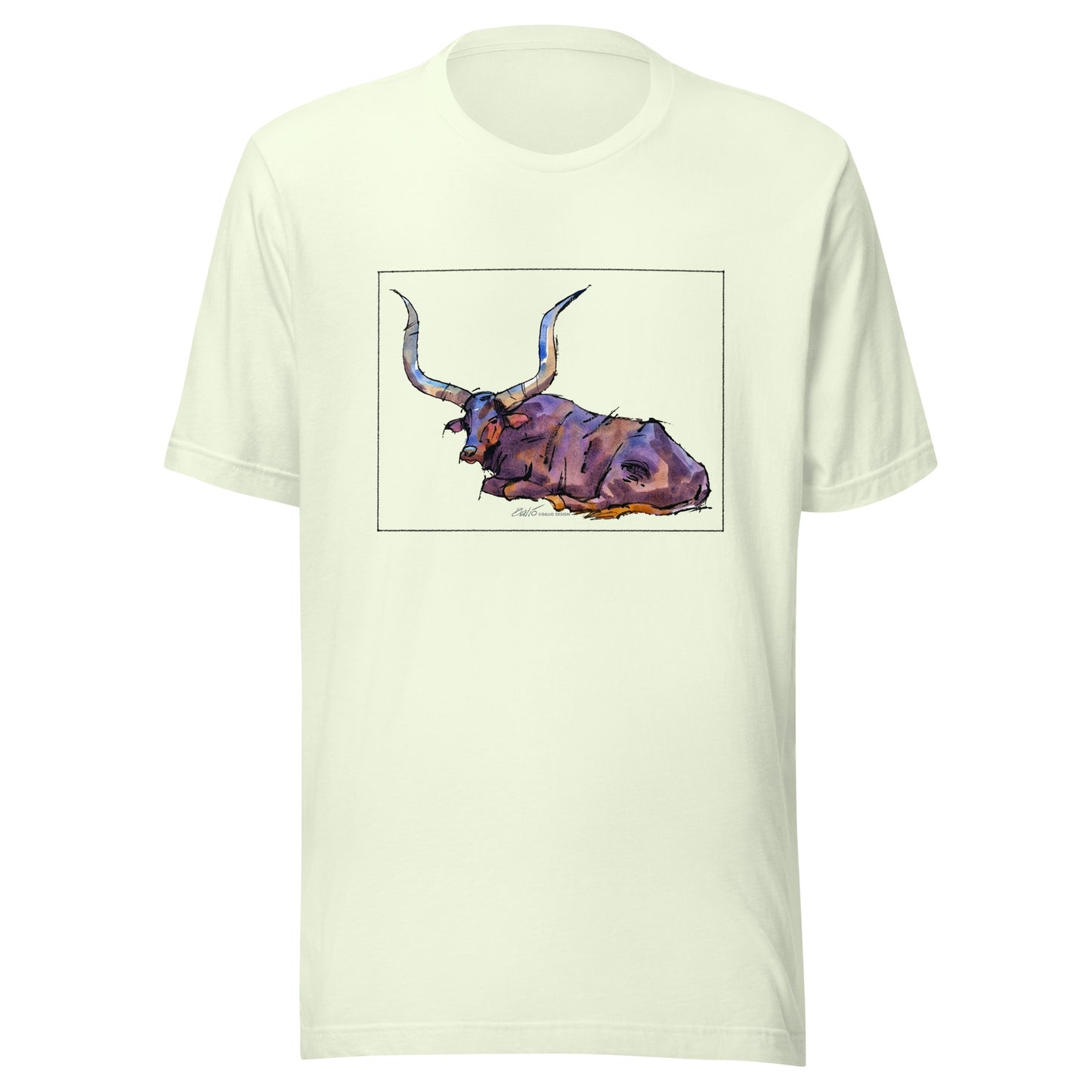 Angole Cow - Unisex t-shirt