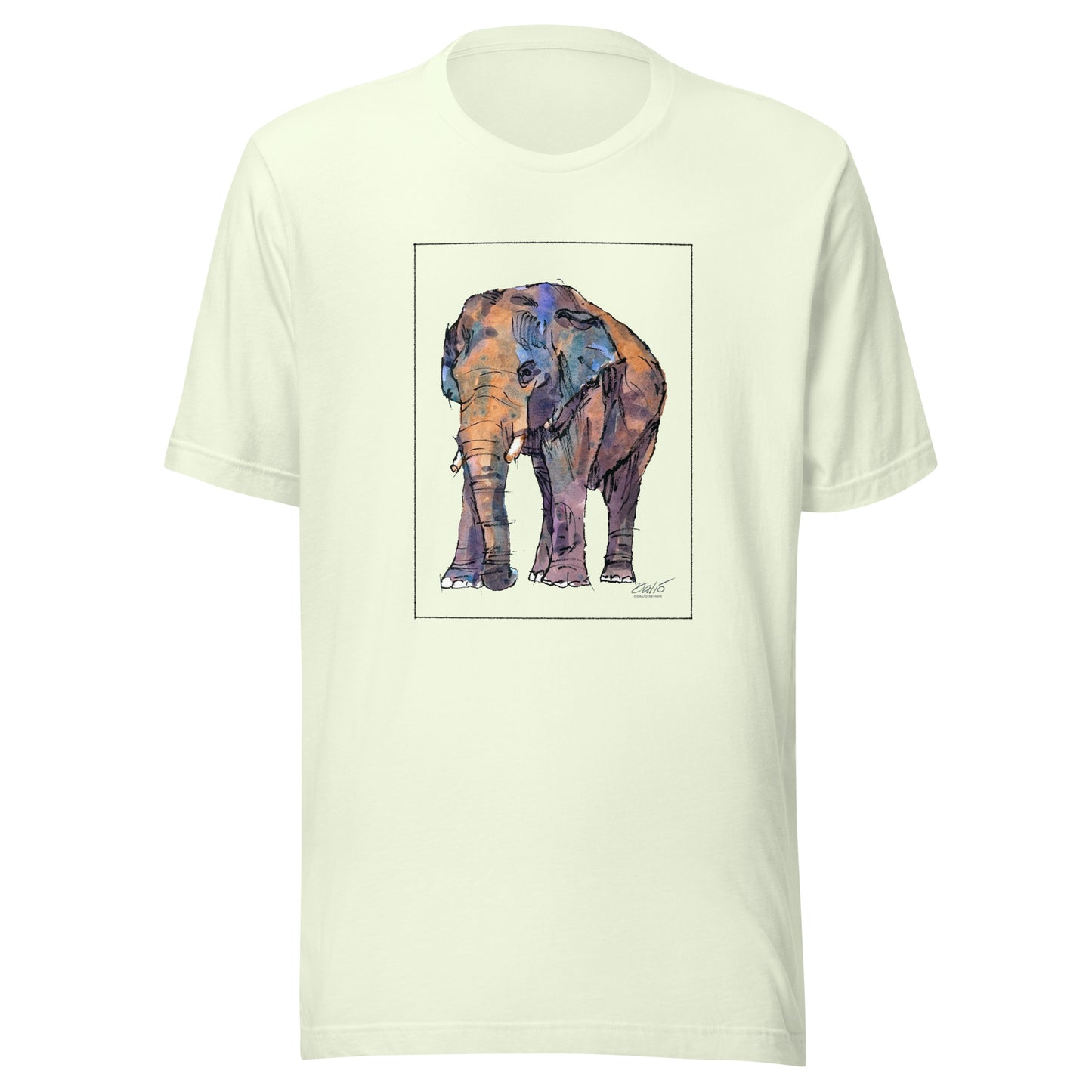 Asian Elephant - Unisex t-shirt