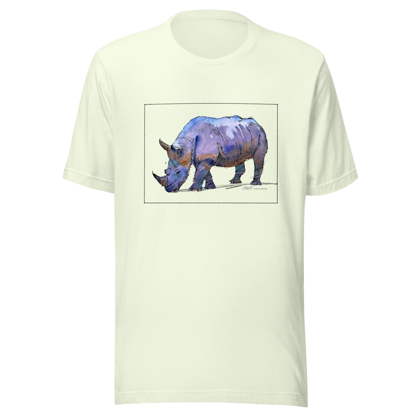 Southern White Rhino - Unisex t-shirt
