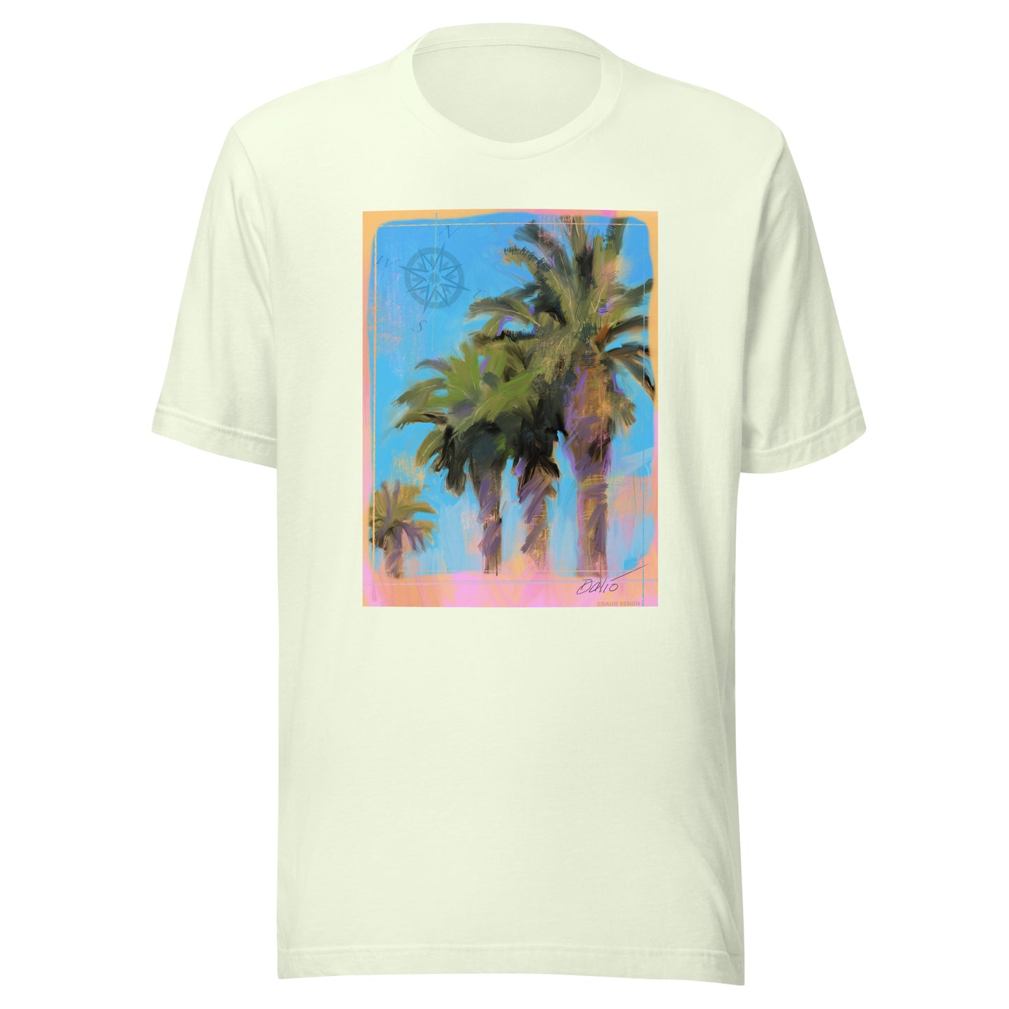 Palm Trees - no text - Unisex t-shirt