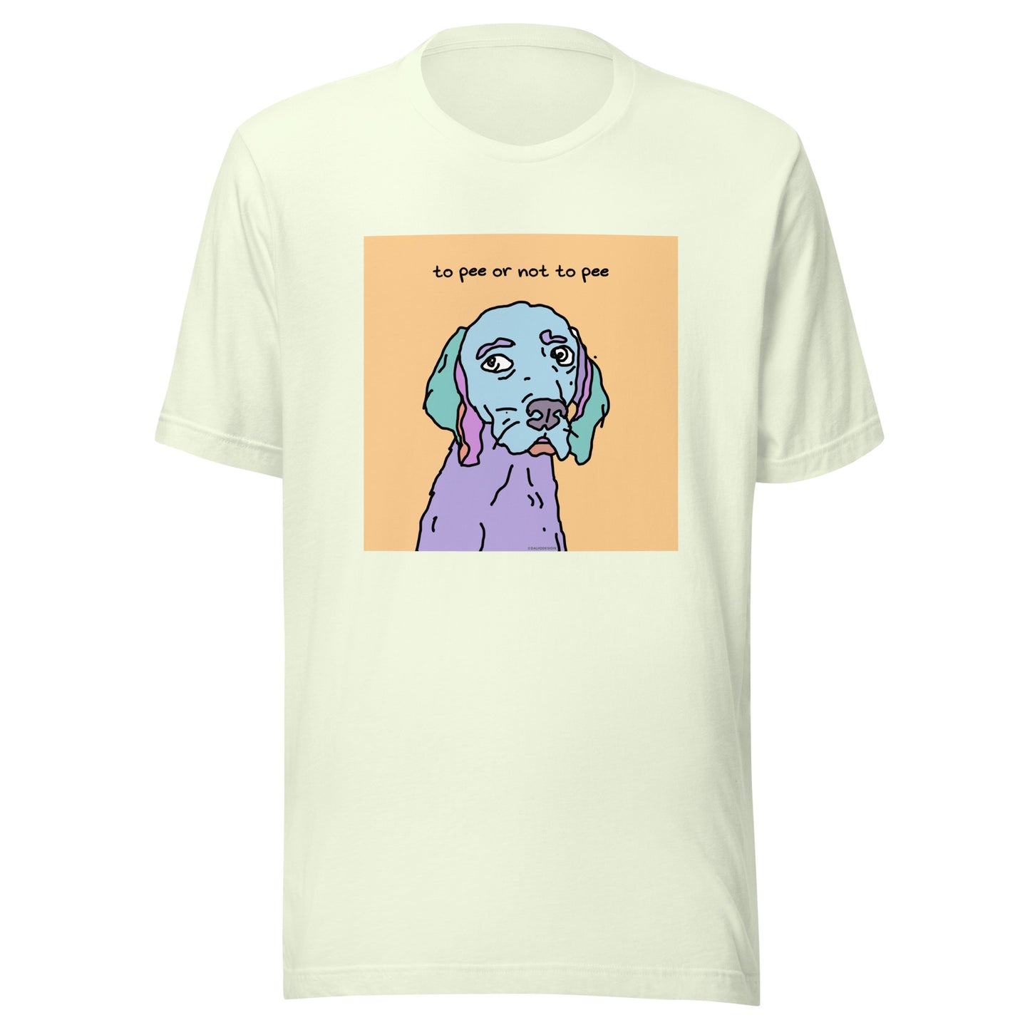 To Pee or Not to Pee - Unisex t-shirt